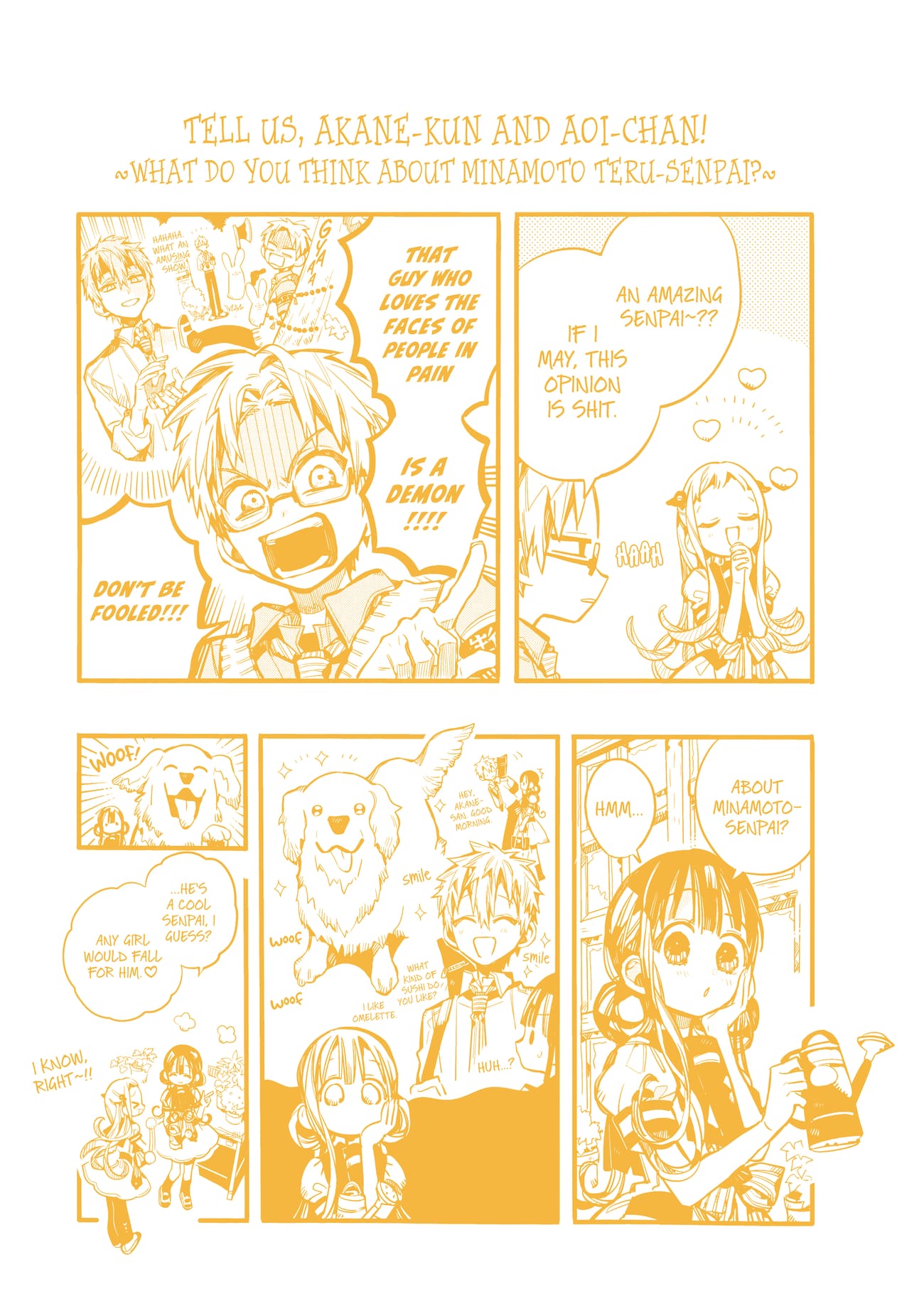 Toilet-bound Hanako-kun chapter 75.5 page 1