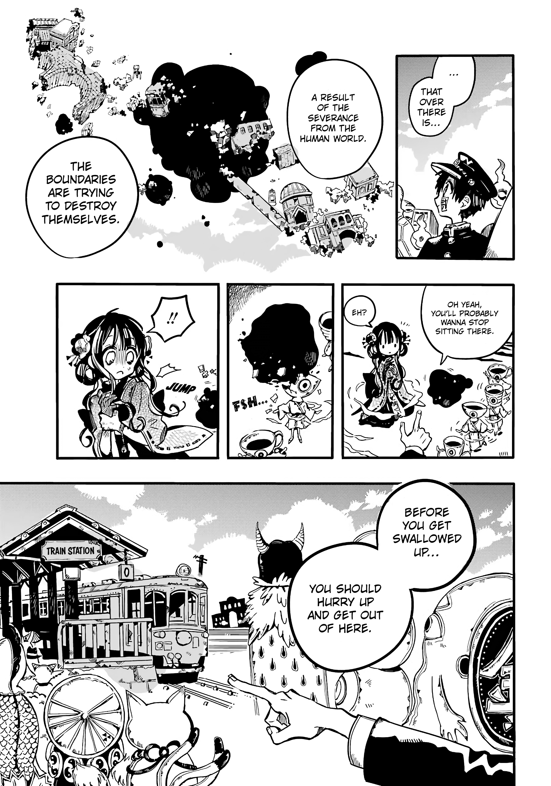 Toilet-bound Hanako-kun chapter 84 page 15