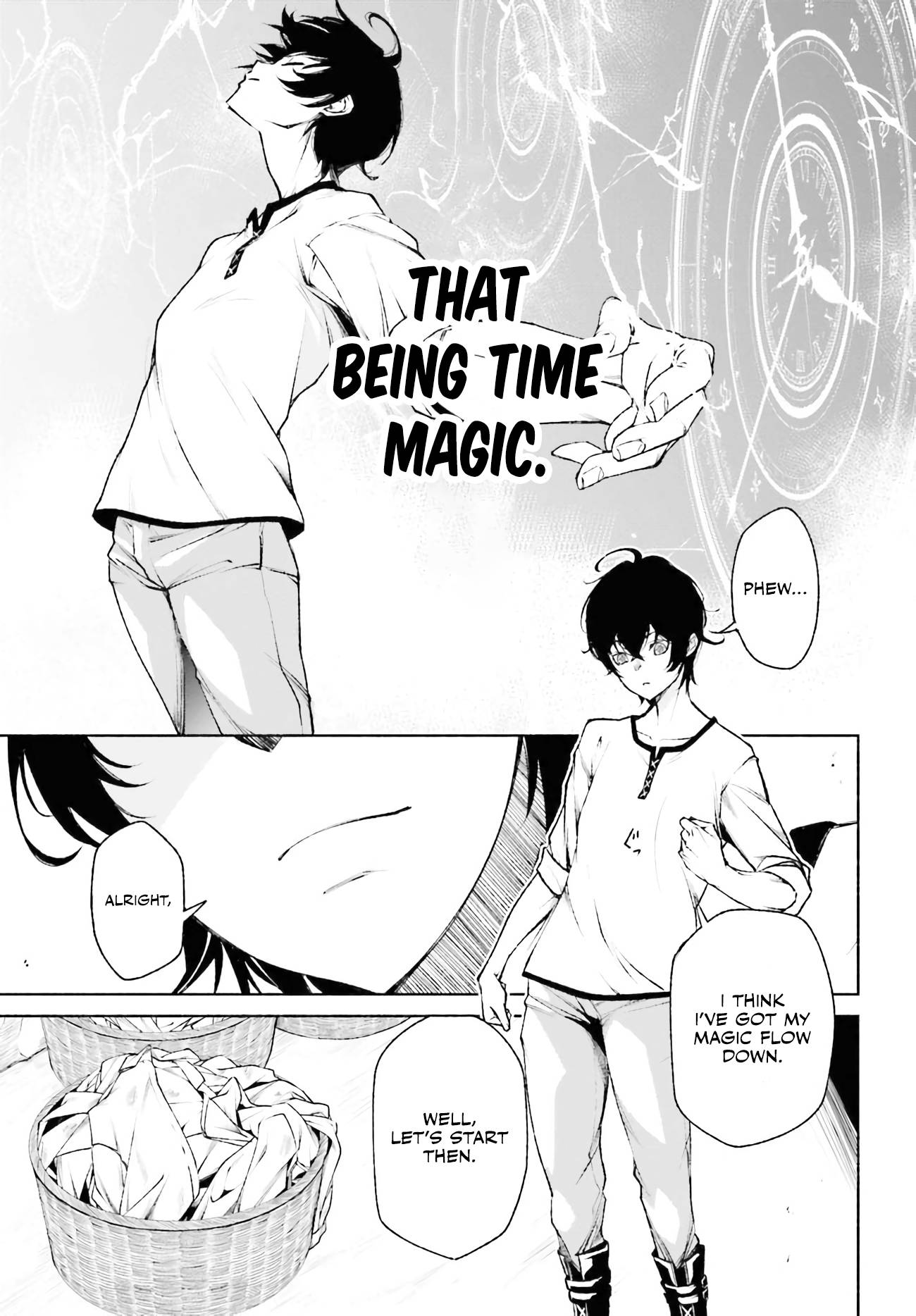 Toki Majutsushi no Tsuyokute New Game ~Kako ni Modotte Sekai Saikyou kara Yarinaosu~ chapter 2.1 page 8