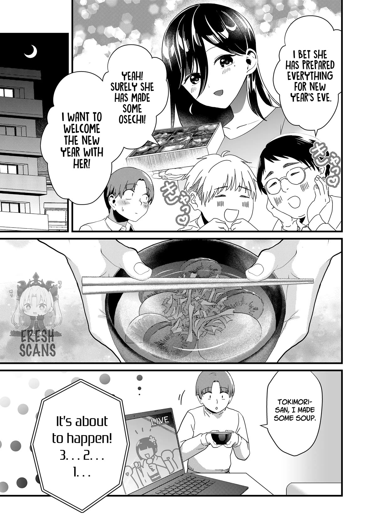 Tokimori-san Is Completely Defenseless!! chapter 33.5 page 4