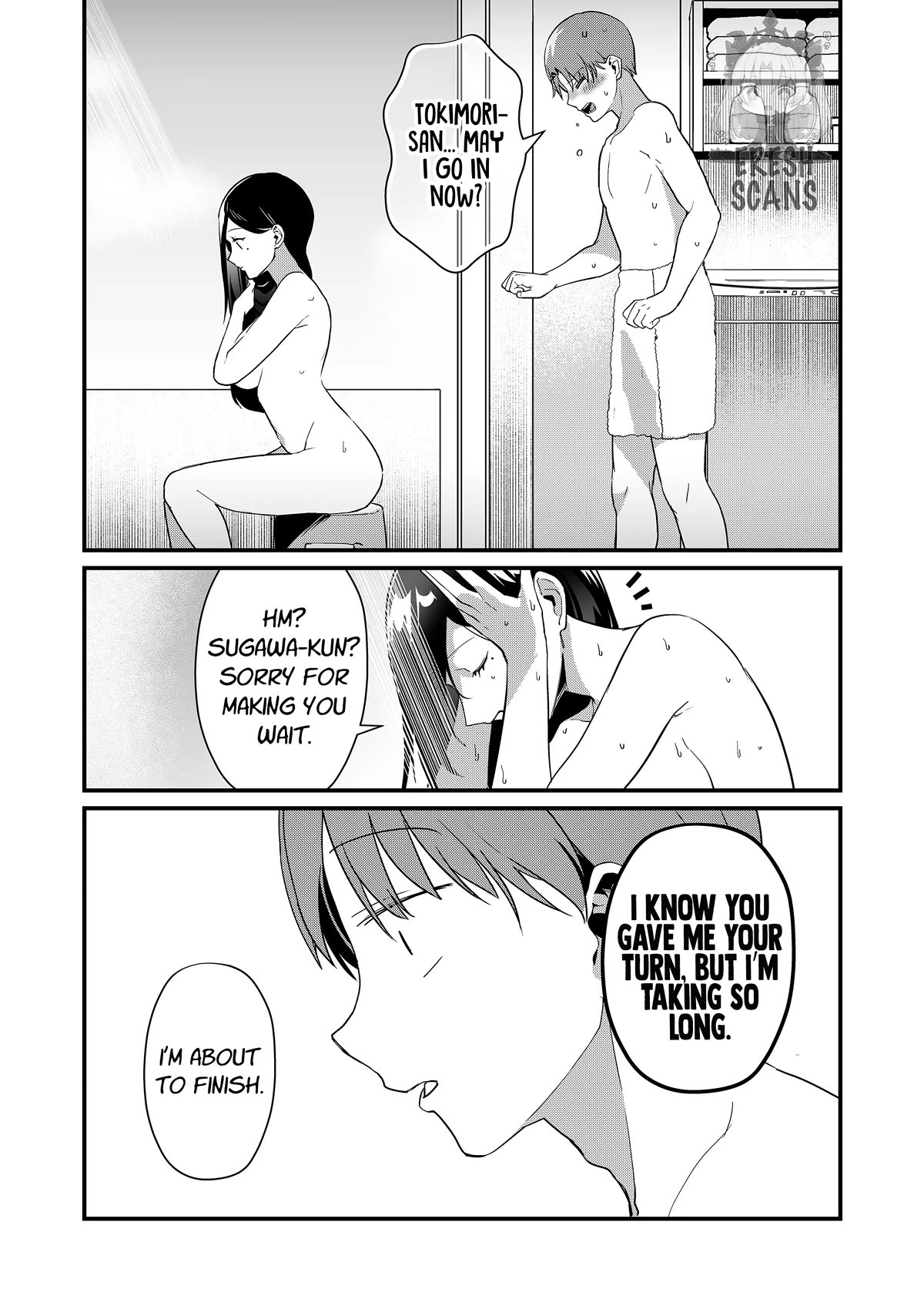 Tokimori-san Is Completely Defenseless!! chapter 35 page 8