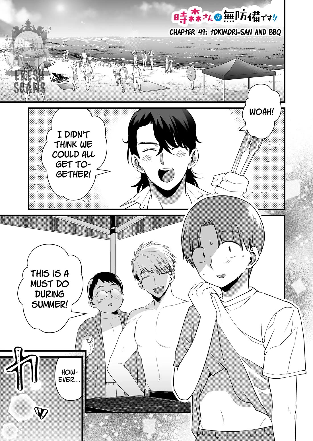 Tokimori-san Is Completely Defenseless!! chapter 49 page 2