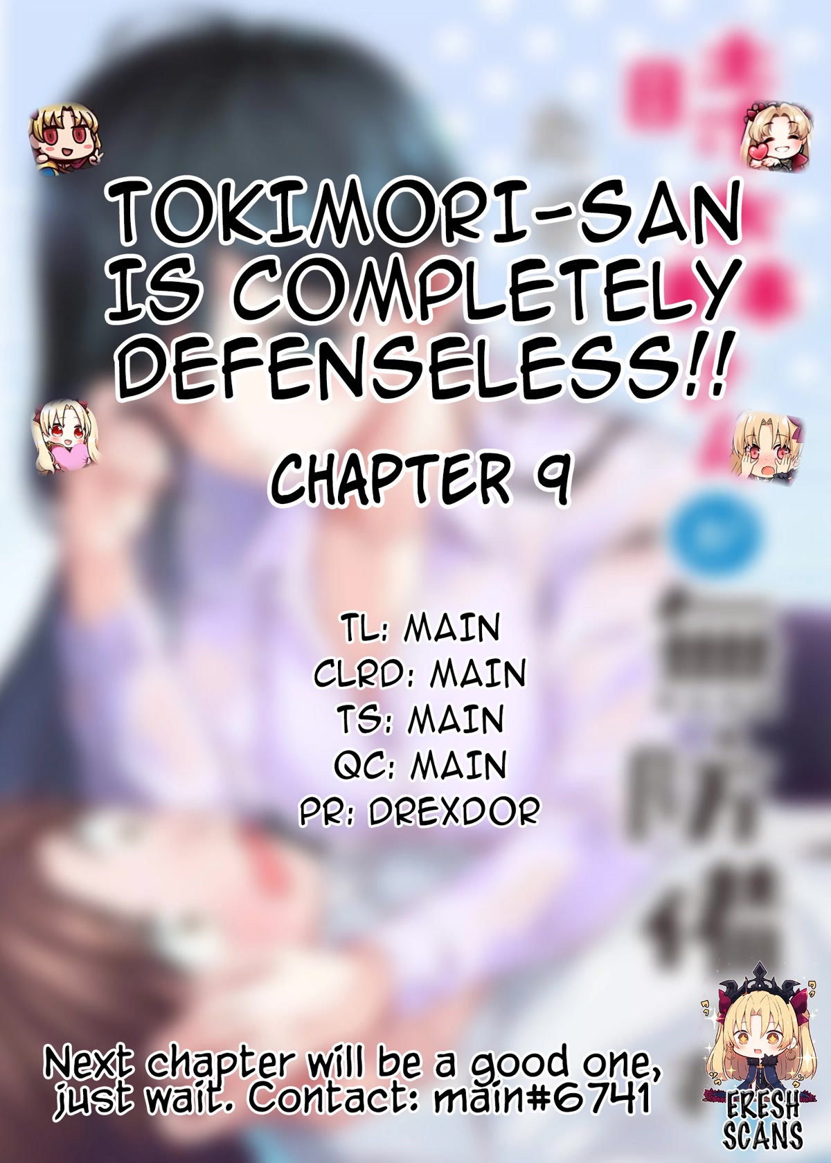 Tokimori-san Is Completely Defenseless!! chapter 9 page 1