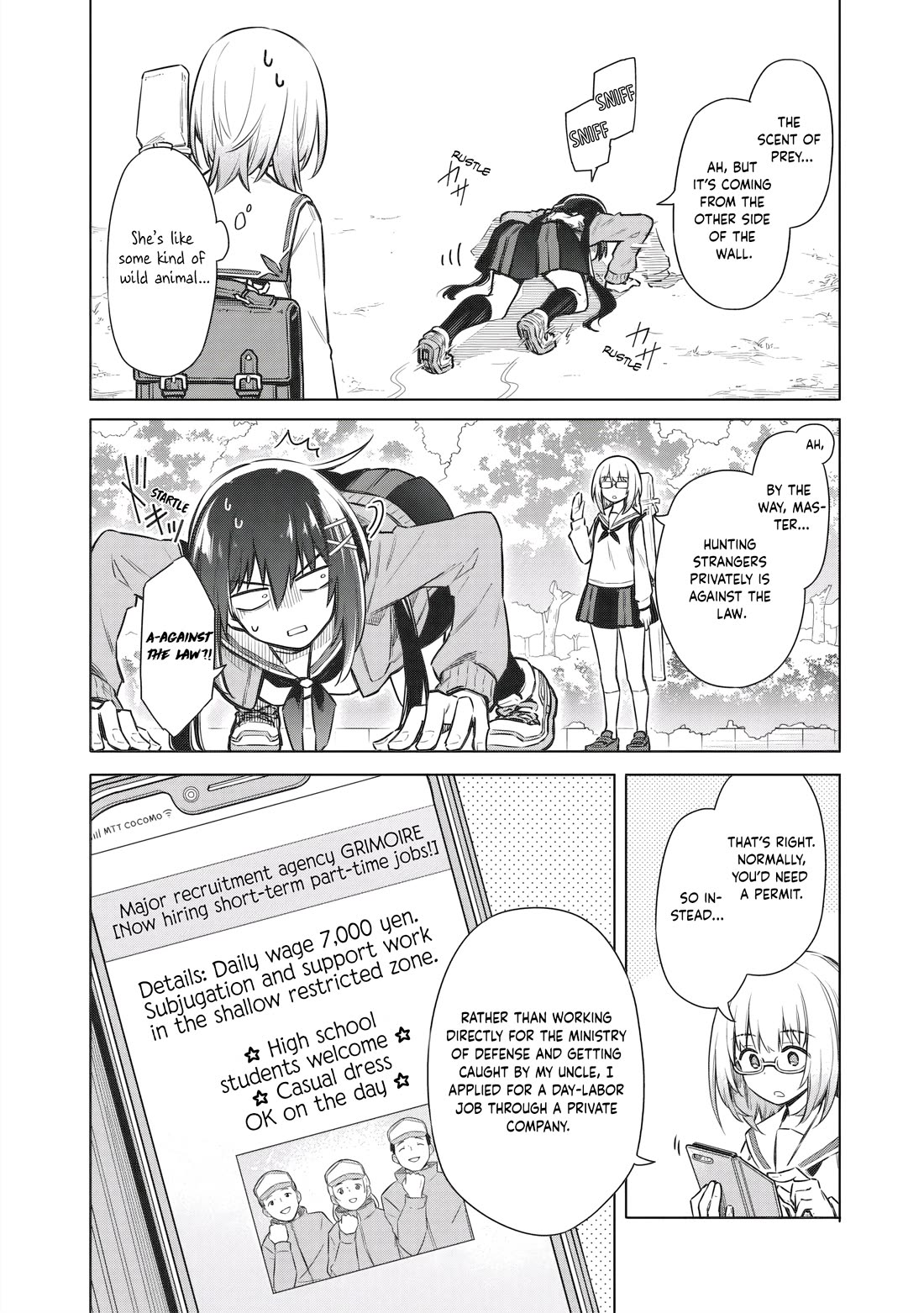 Tokyo KINOKO: The World's Strongest High School Girl with the Weakest Social Skills chapter 5 page 4