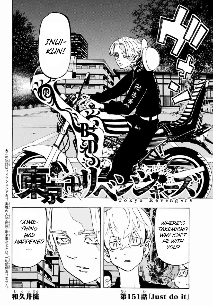 Tokyo Manji Revengers chapter 151 page 1