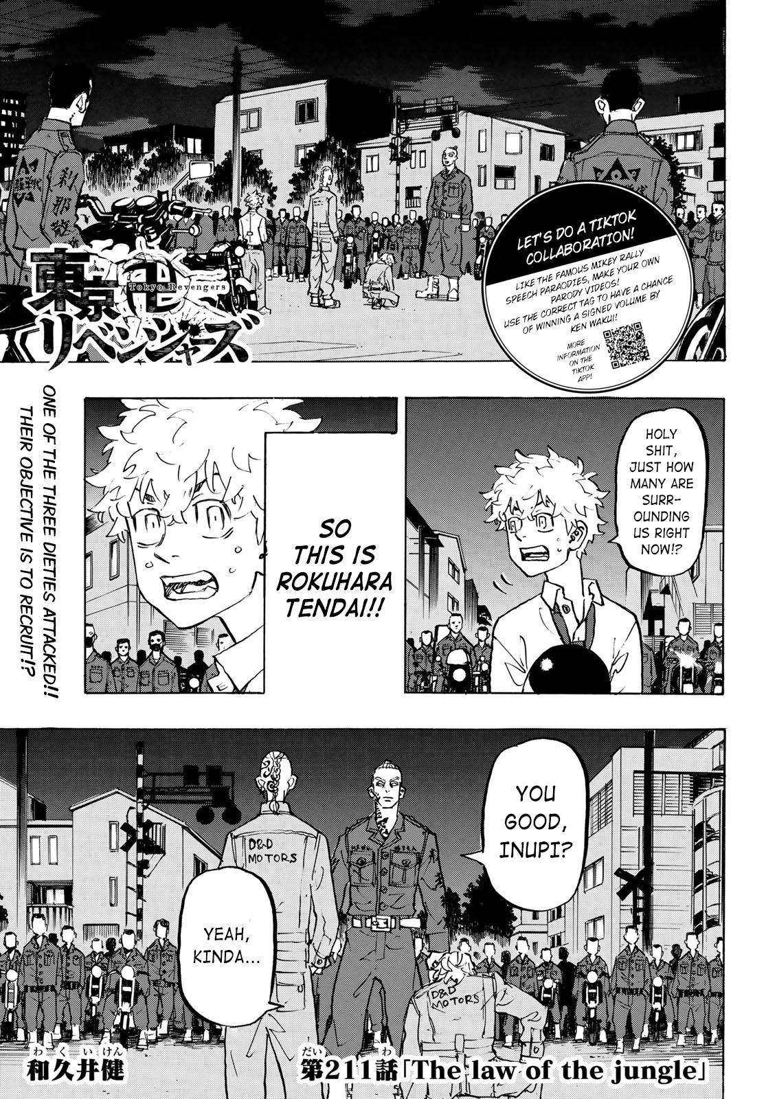Tokyo Manji Revengers chapter 211 page 1