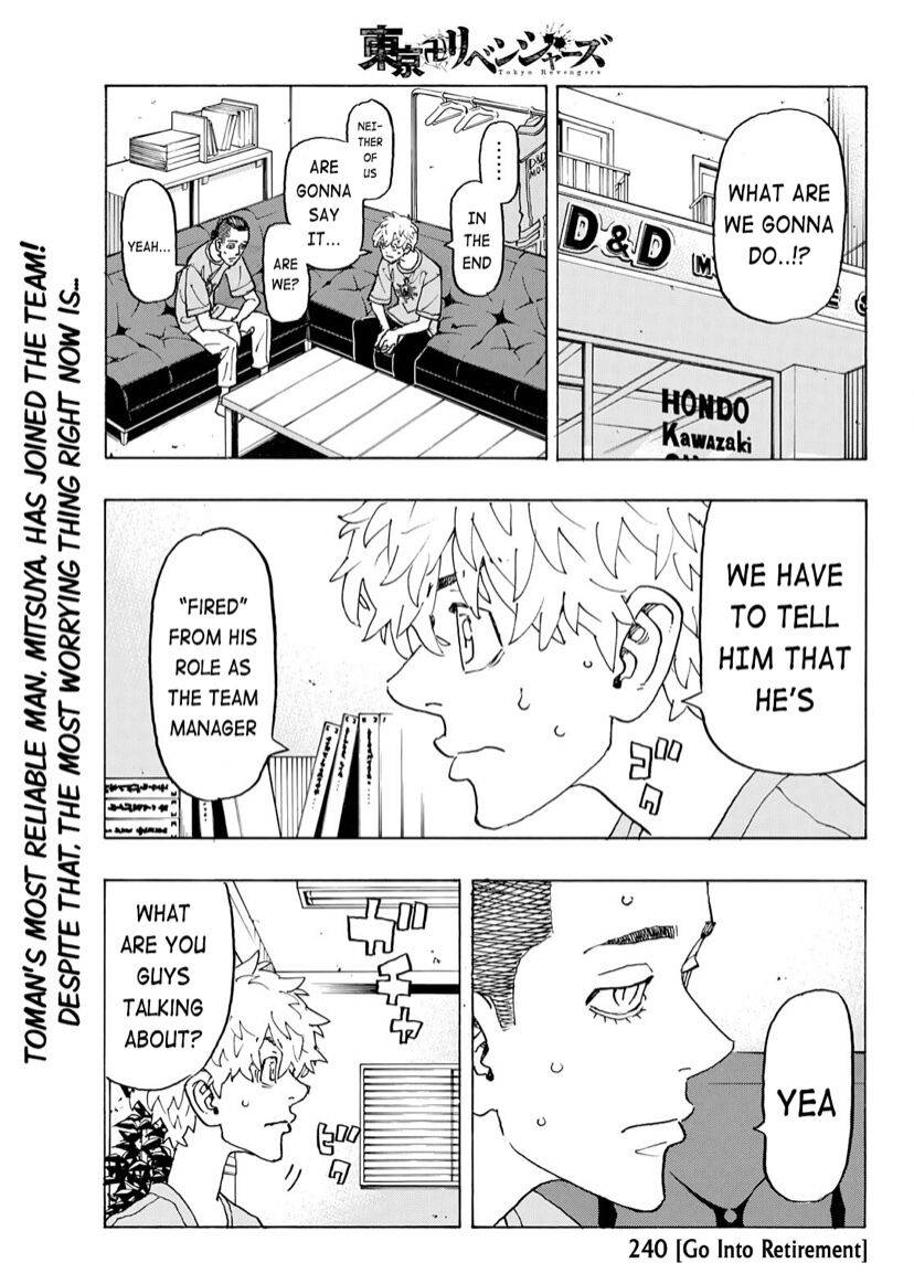 Tokyo Manji Revengers chapter 240 page 1