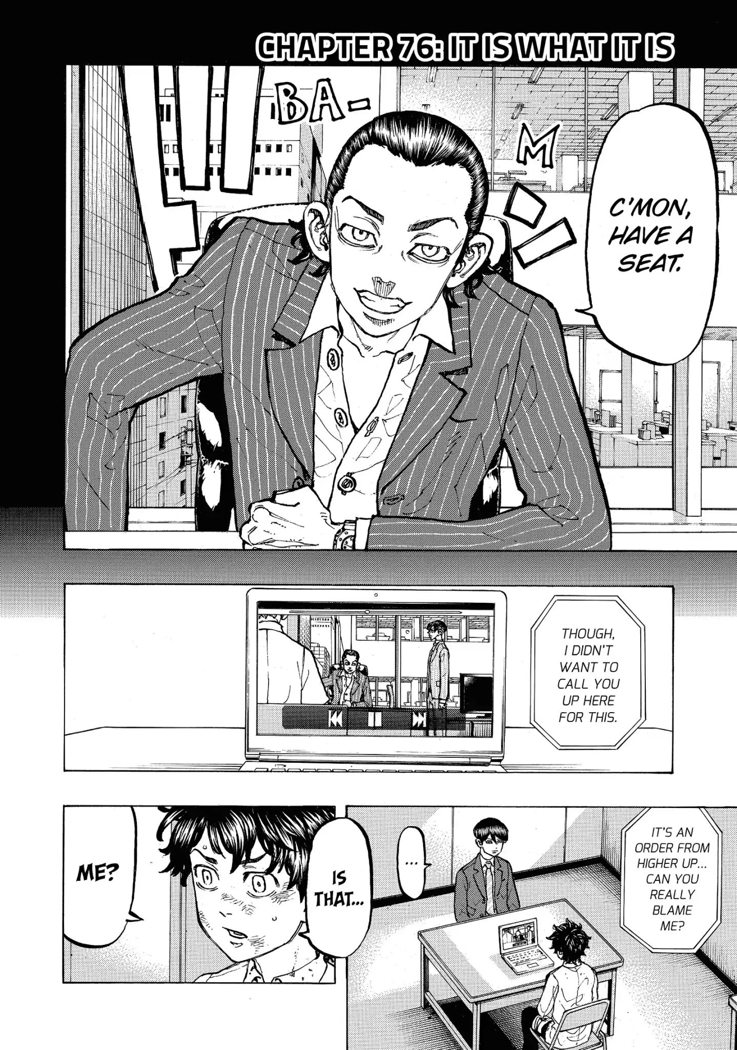 Tokyo Manji Revengers chapter 76 page 1