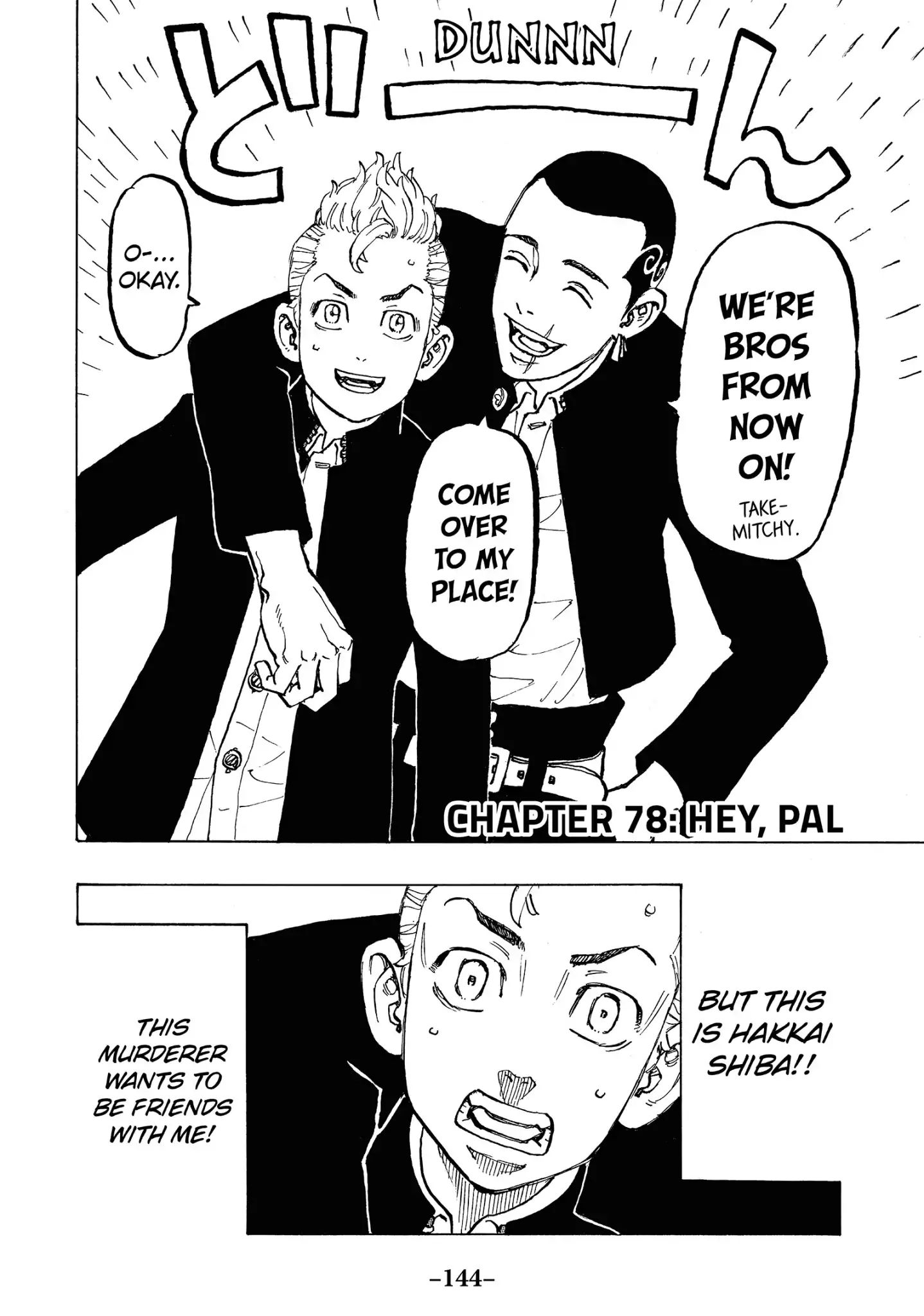 Tokyo Manji Revengers chapter 78 page 1