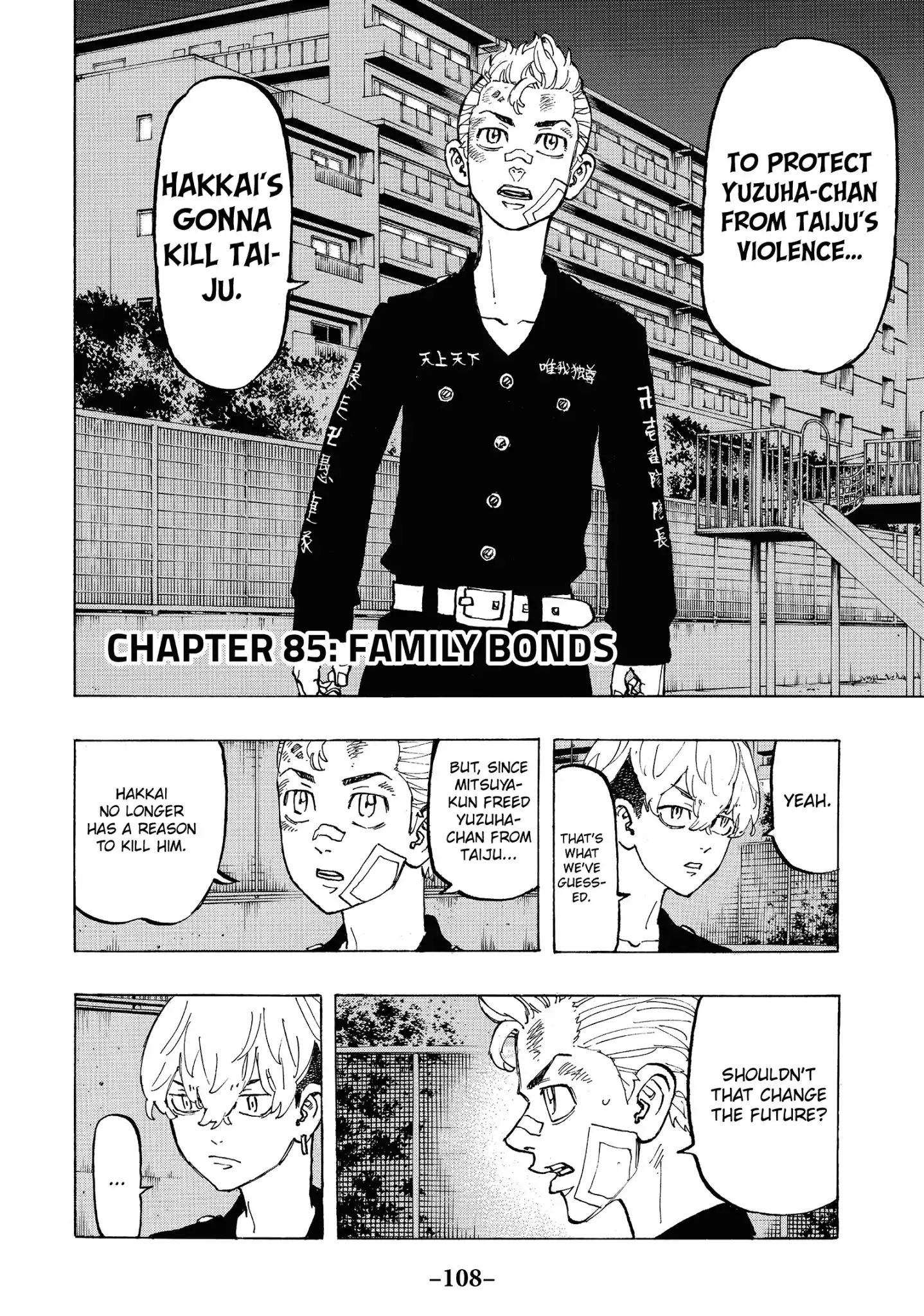 Tokyo Manji Revengers chapter 85 page 1