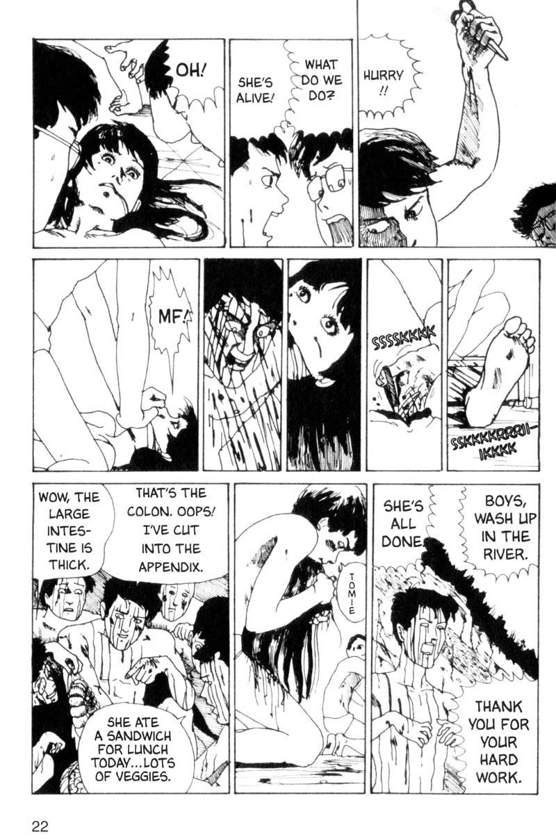 Tomie chapter 1 page 22