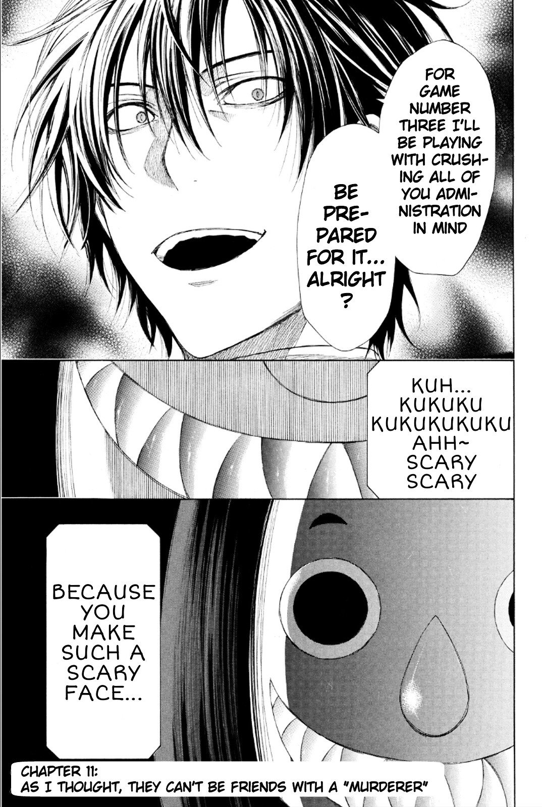 Tomodachi Game chapter 11 page 1