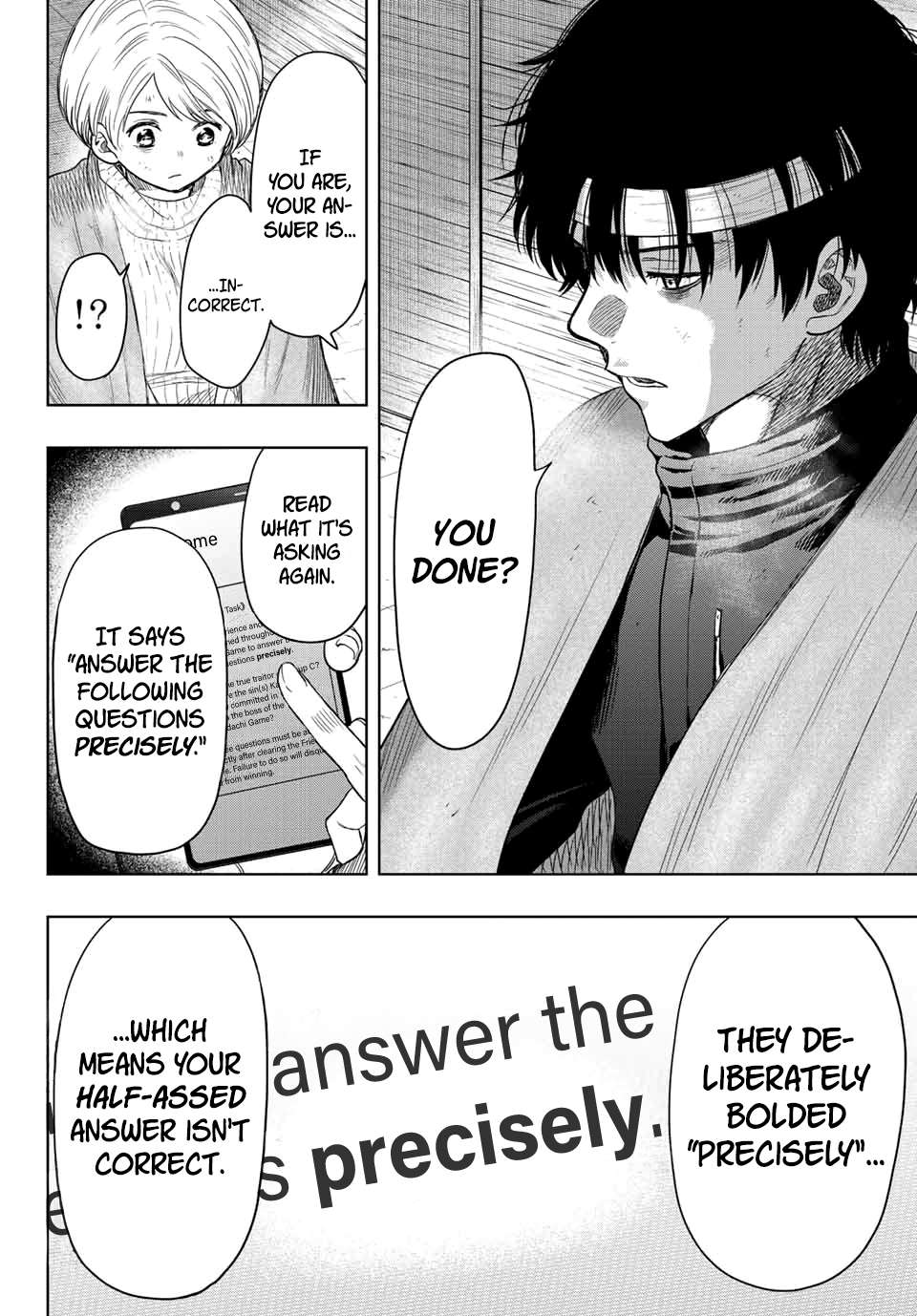 Tomodachi Game chapter 115 page 14