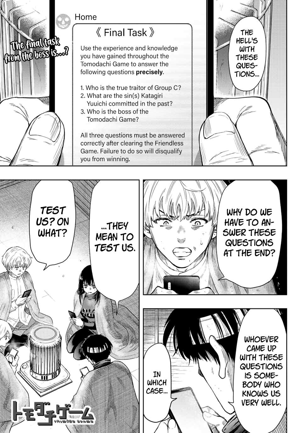 Tomodachi Game chapter 115 page 3