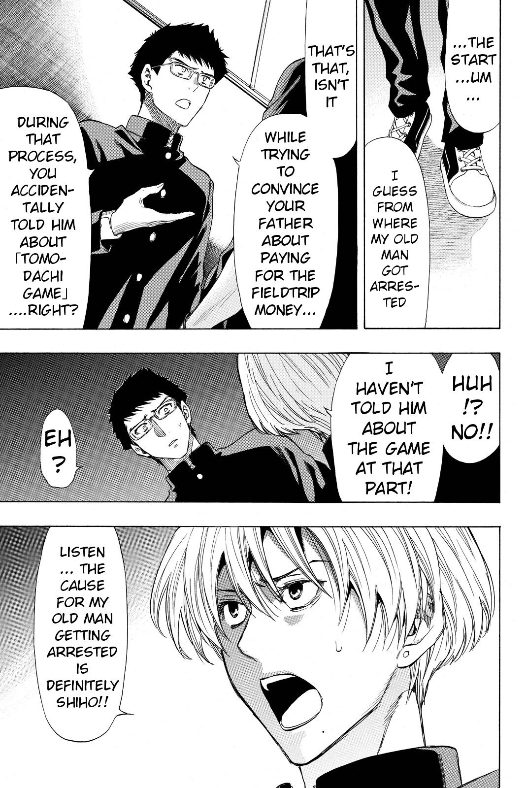 Tomodachi Game chapter 34 page 11