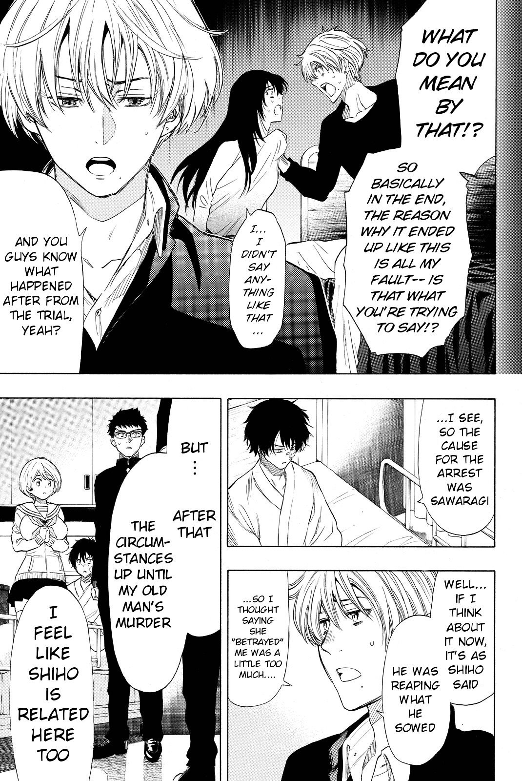 Tomodachi Game chapter 34 page 15