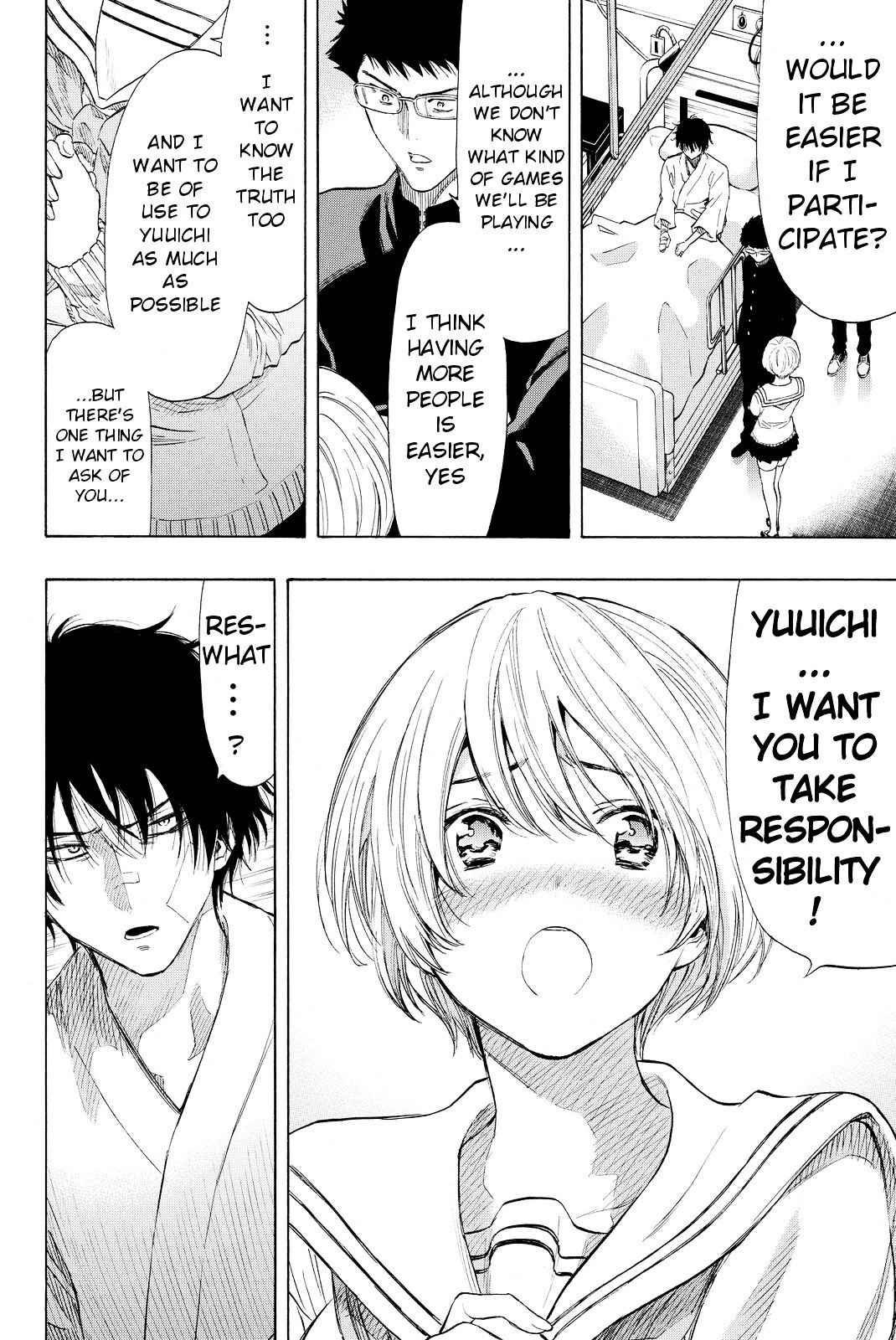 Tomodachi Game chapter 34 page 32