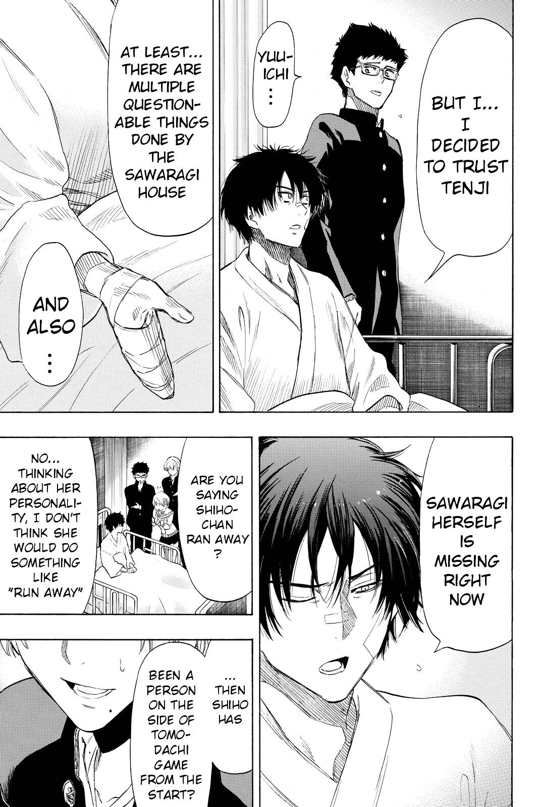 Tomodachi Game chapter 34 page 7