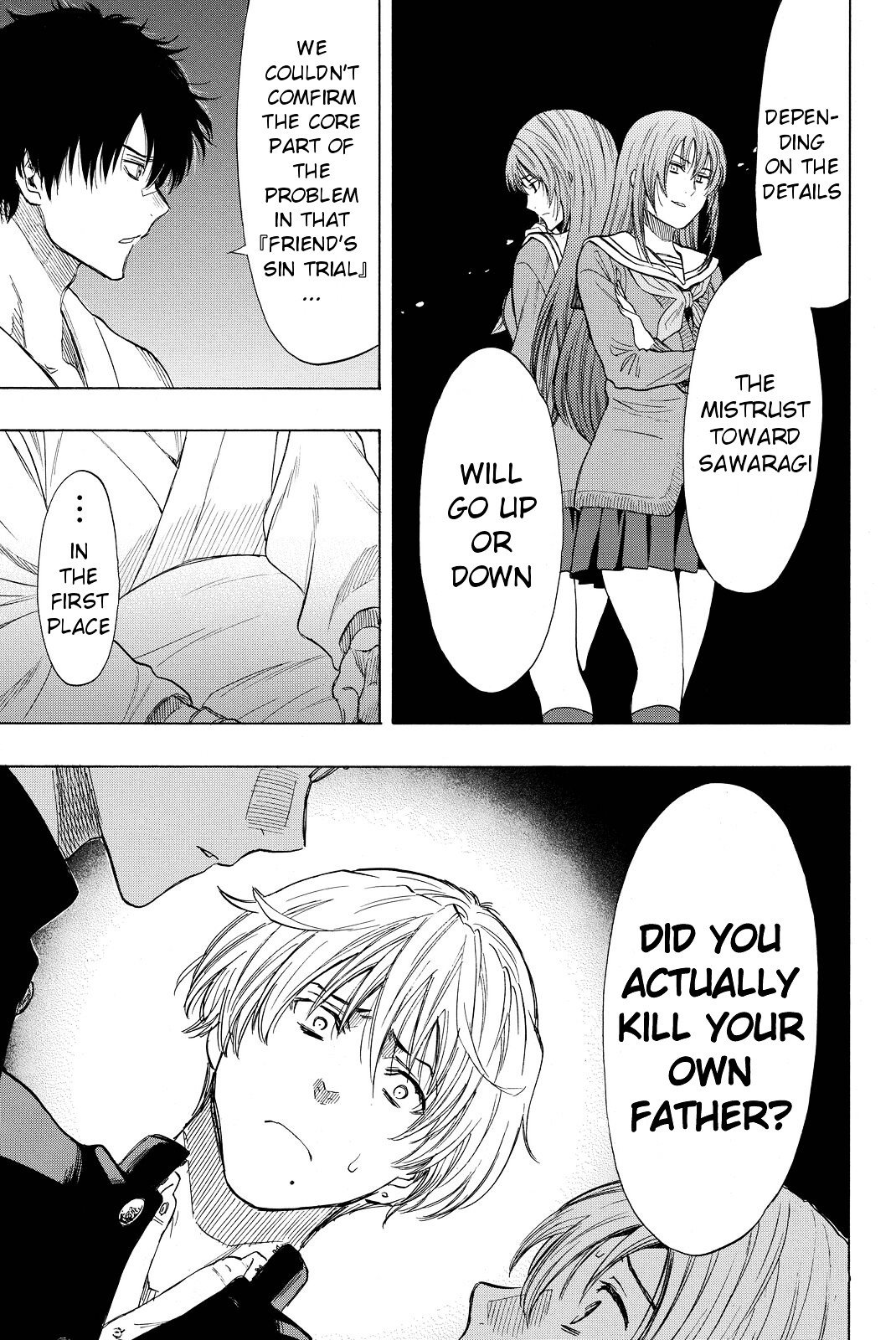 Tomodachi Game chapter 34 page 9