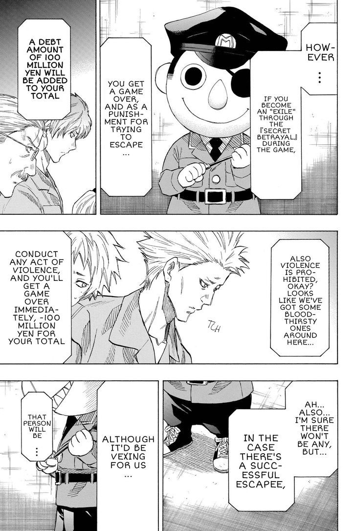 Tomodachi Game chapter 36 page 21