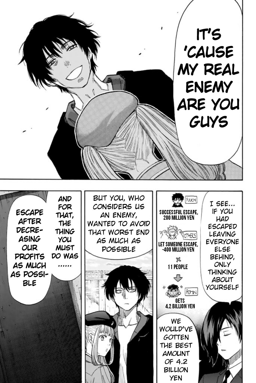 Tomodachi Game chapter 47 page 21