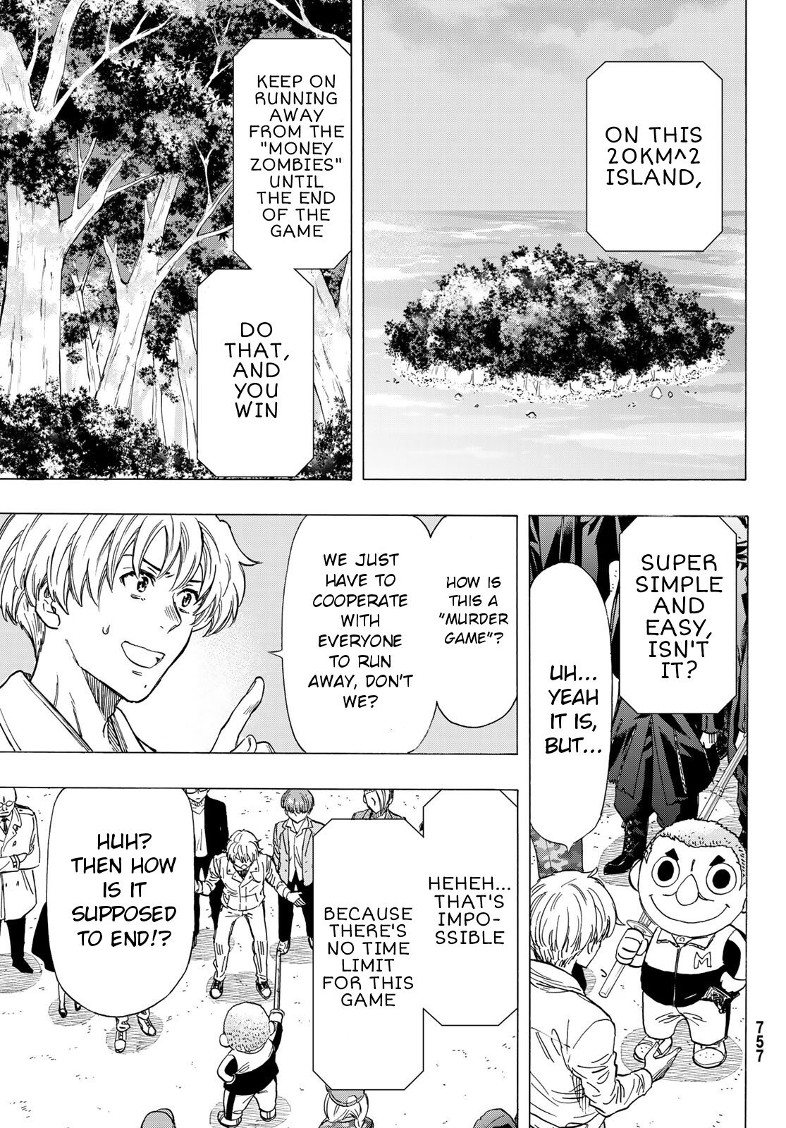 Tomodachi Game chapter 67 page 9