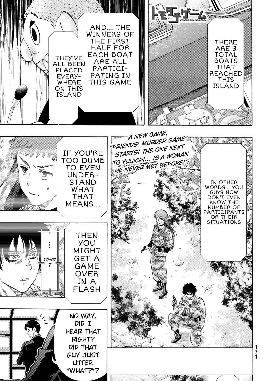 Tomodachi Game chapter 68 page 1