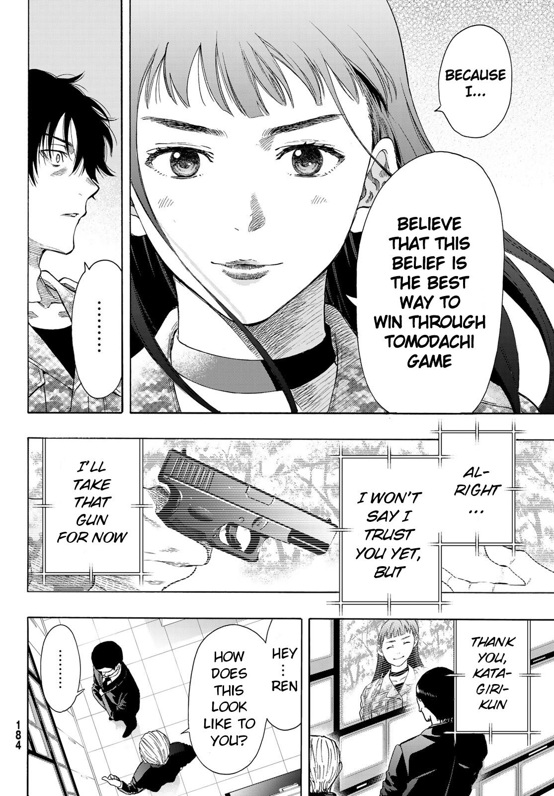 Tomodachi Game chapter 68 page 14