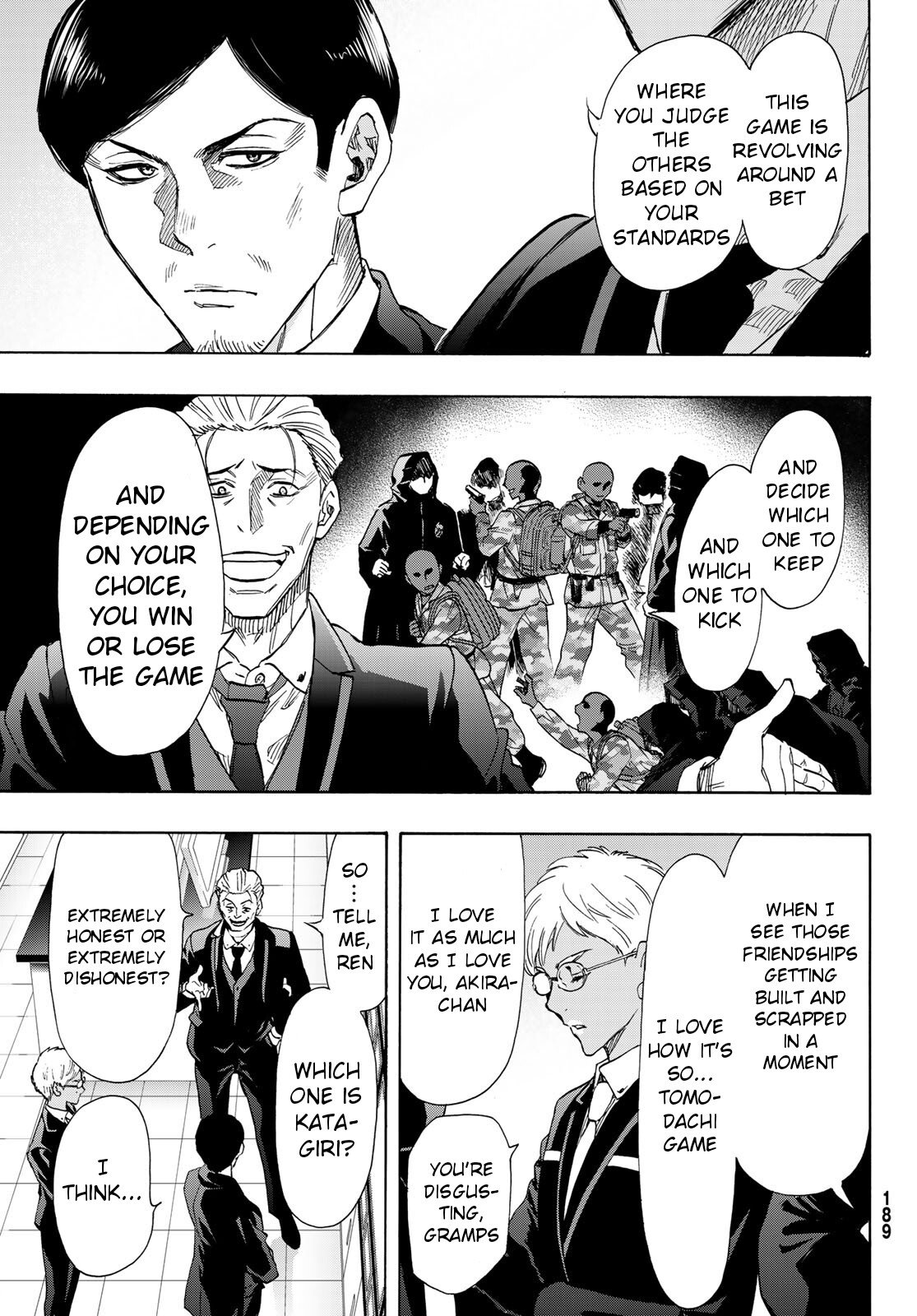 Tomodachi Game chapter 68 page 19