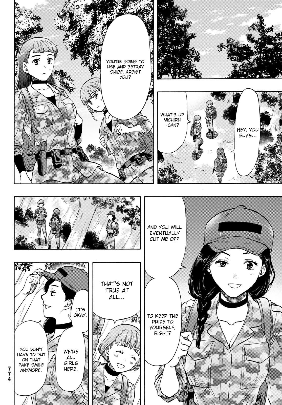 Tomodachi Game chapter 74 page 19