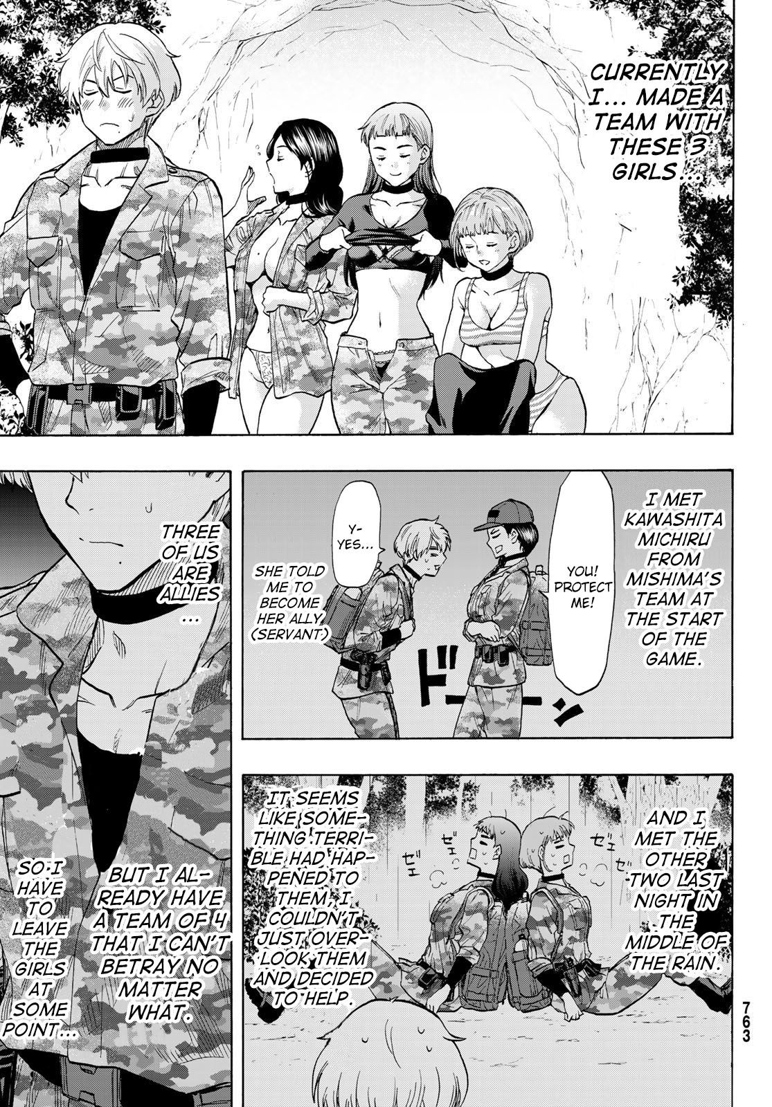 Tomodachi Game chapter 74 page 8