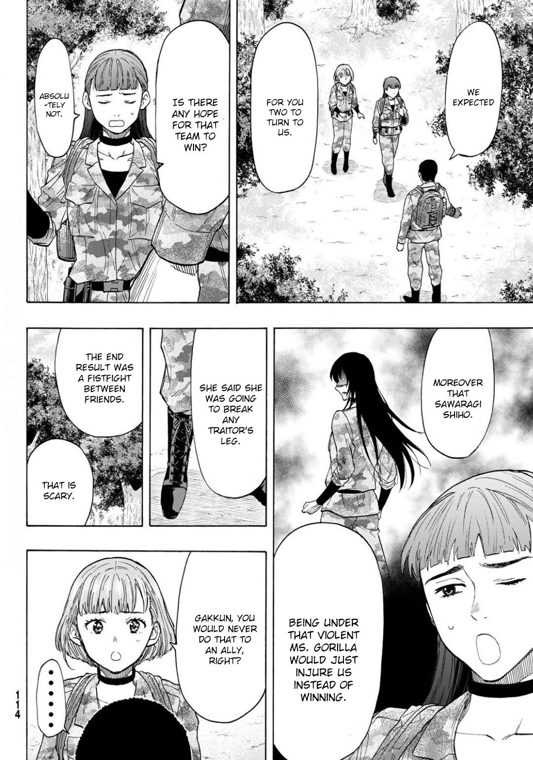 Tomodachi Game chapter 80 page 21