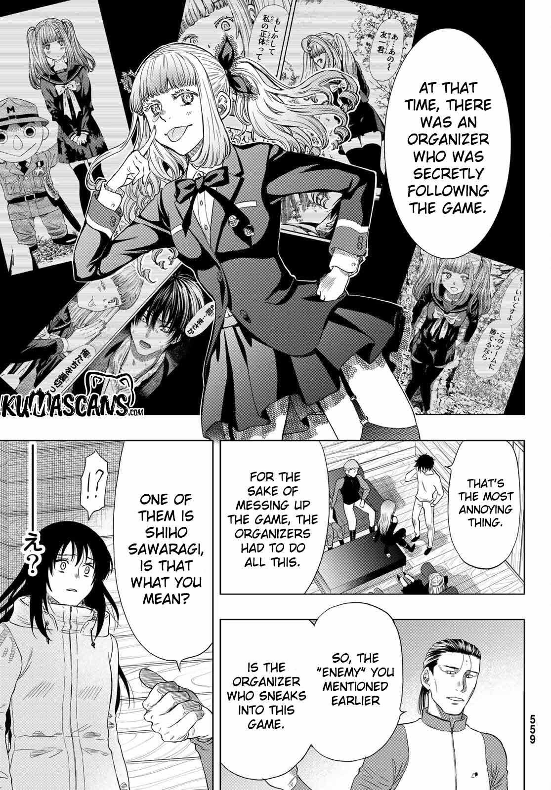 Tomodachi Game chapter 89 page 17