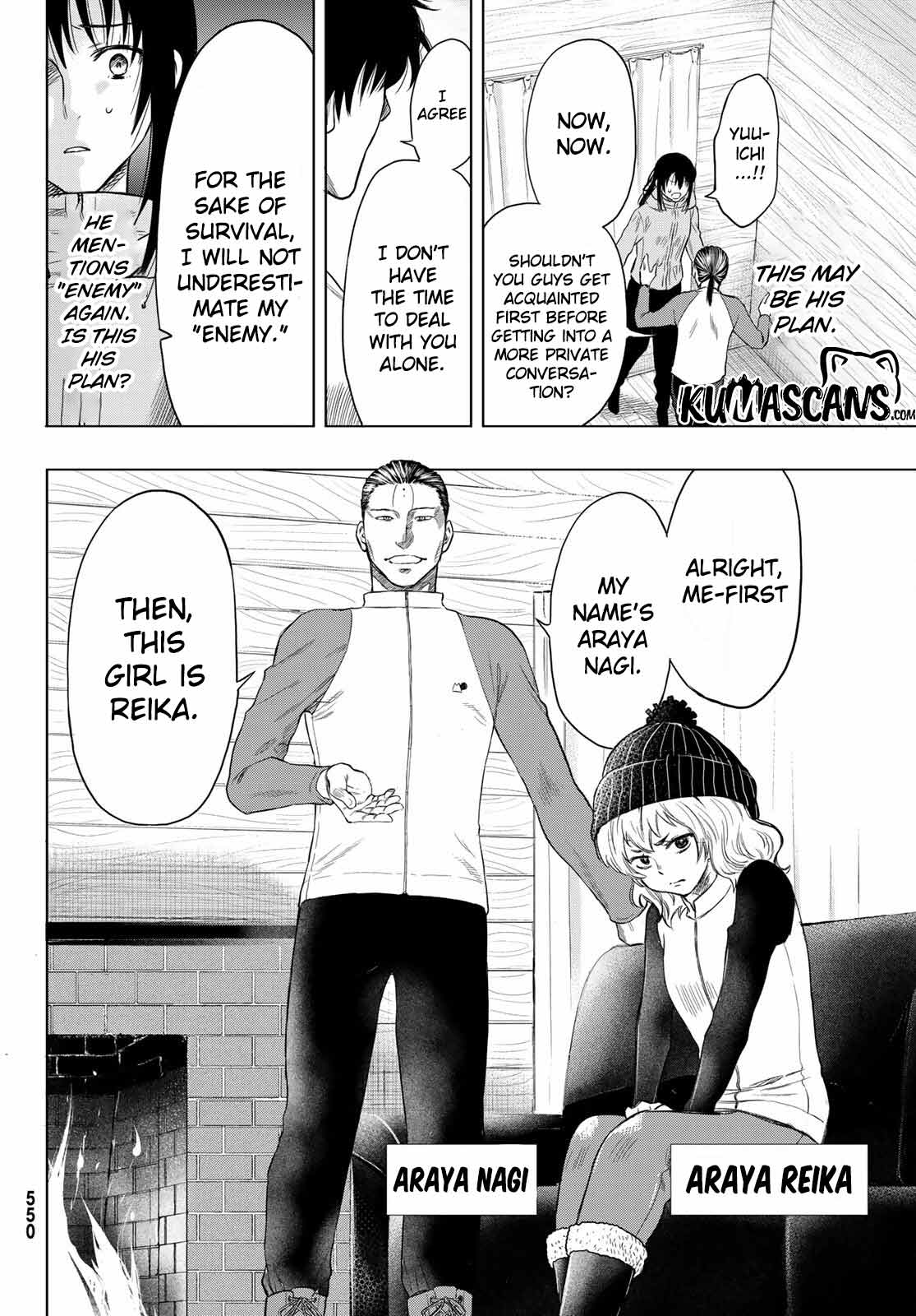 Tomodachi Game chapter 89 page 8