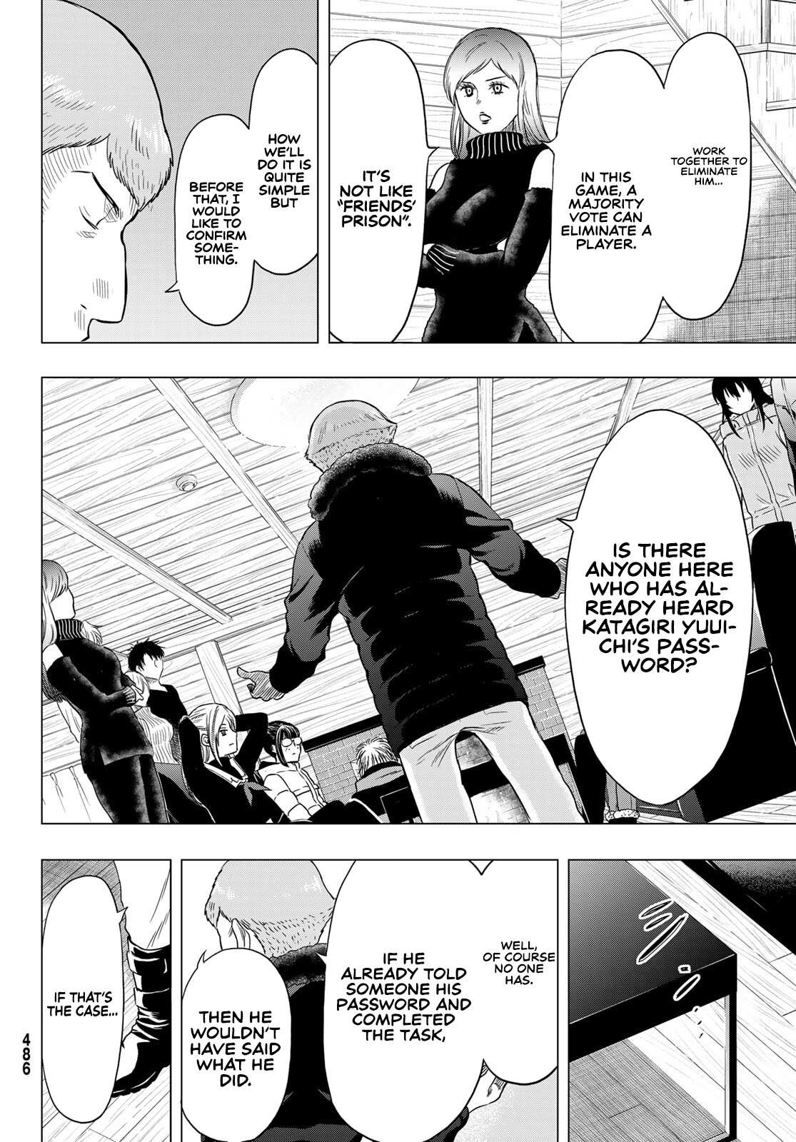 Tomodachi Game chapter 90 page 13