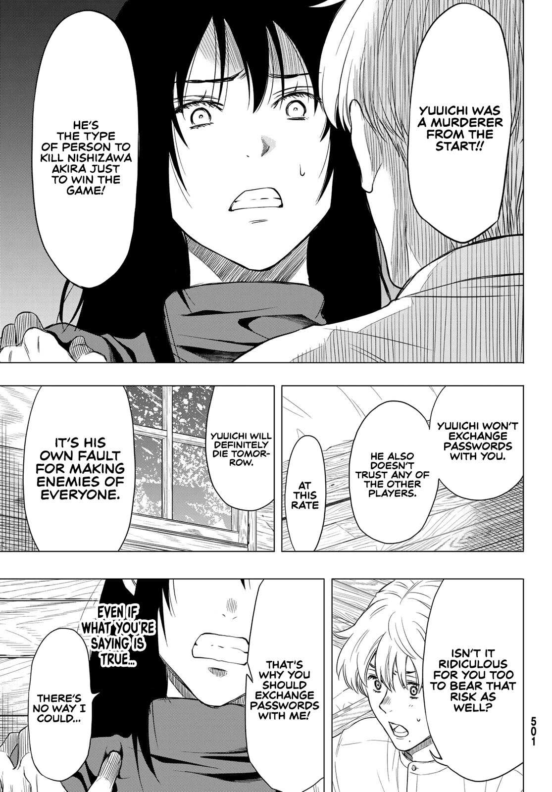 Tomodachi Game chapter 90 page 28