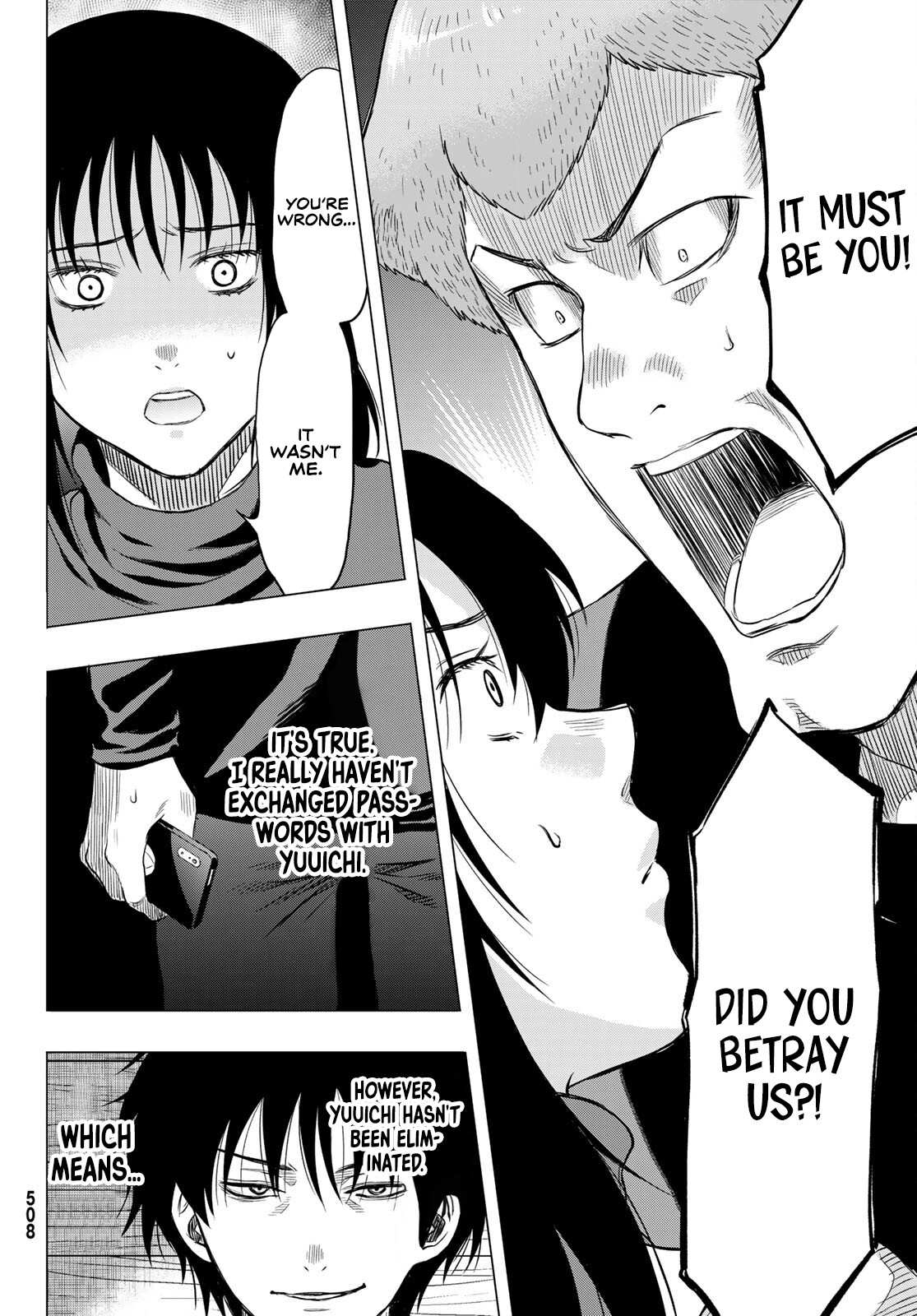 Tomodachi Game chapter 90 page 35