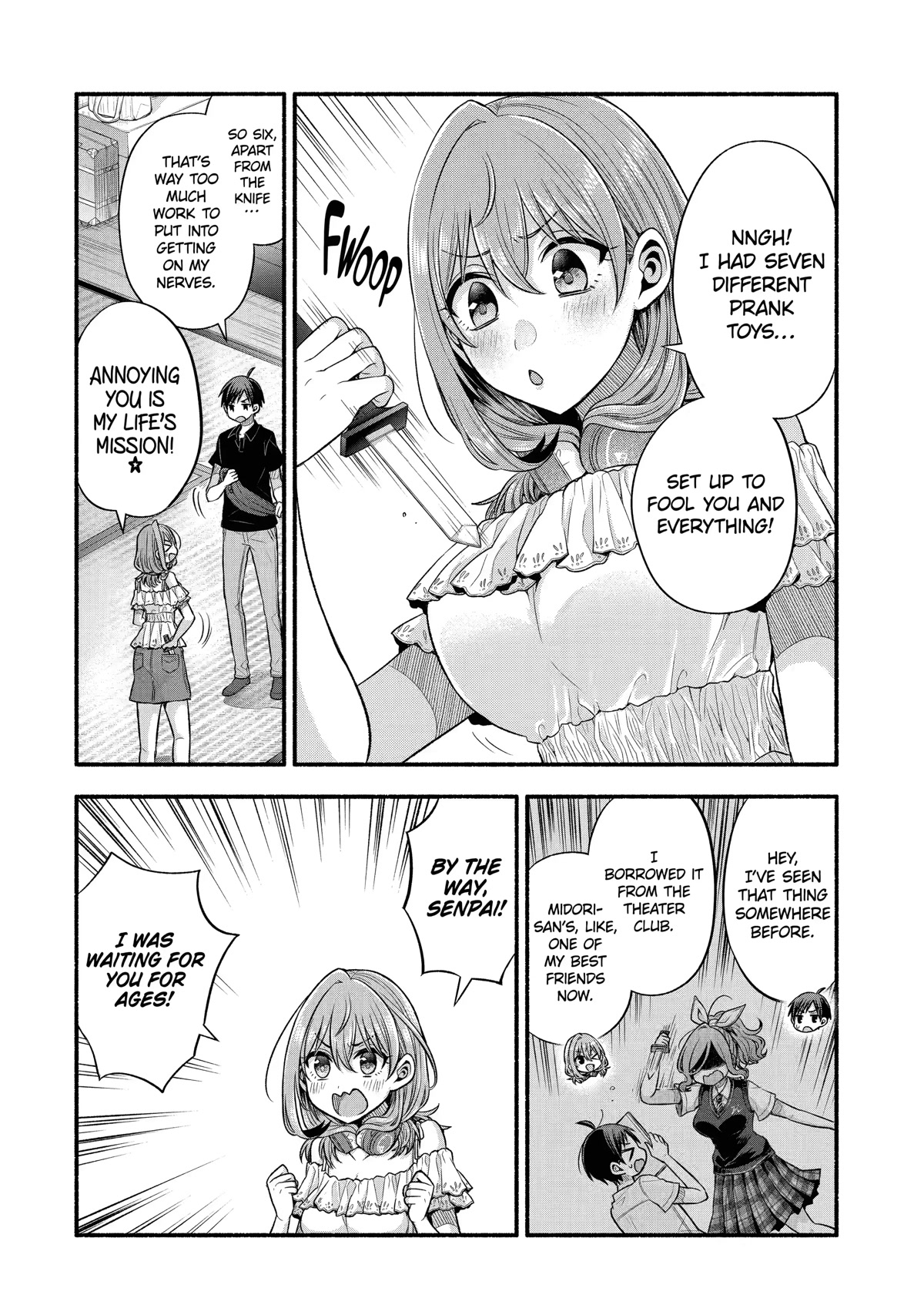 Tomodachi no Imouto ga Ore ni Dake Uzai chapter 26 page 8