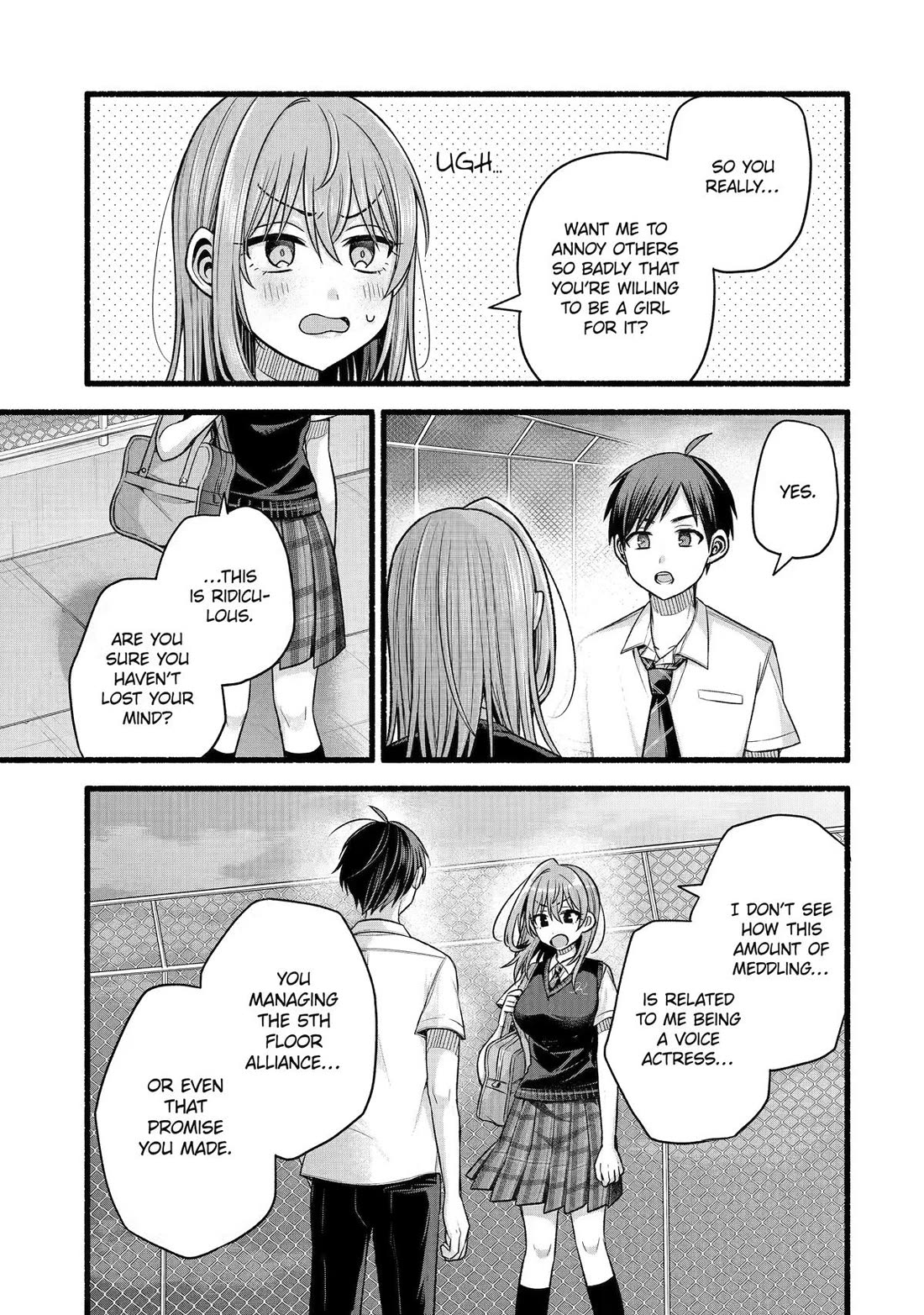 Tomodachi no Imouto ga Ore ni Dake Uzai chapter 53 page 17
