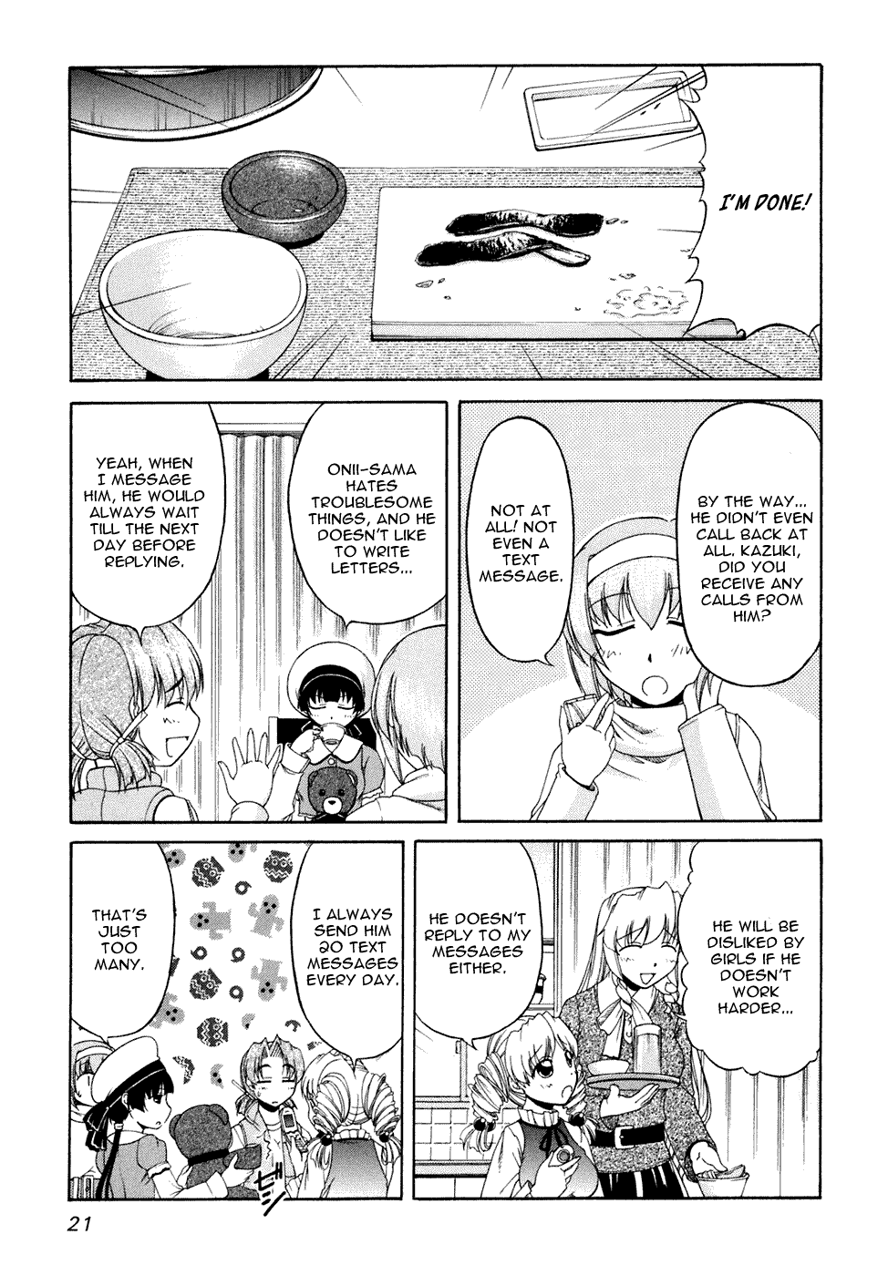 Tona-Gura! chapter 36 page 21