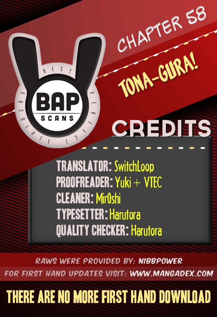Tona-Gura! chapter 58 page 1
