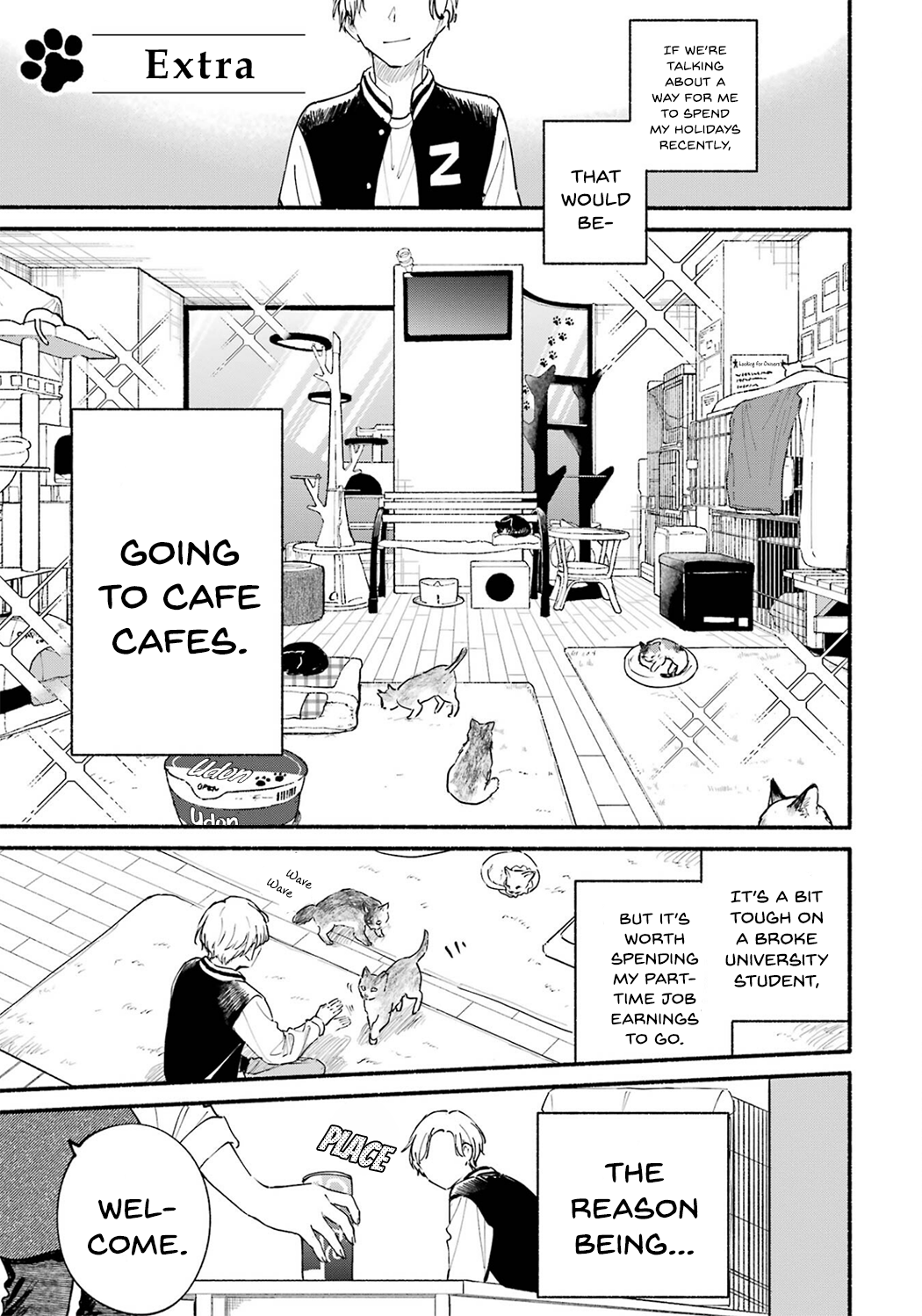 Tonari no Neko to Koi Shirazu chapter 12.5 page 1