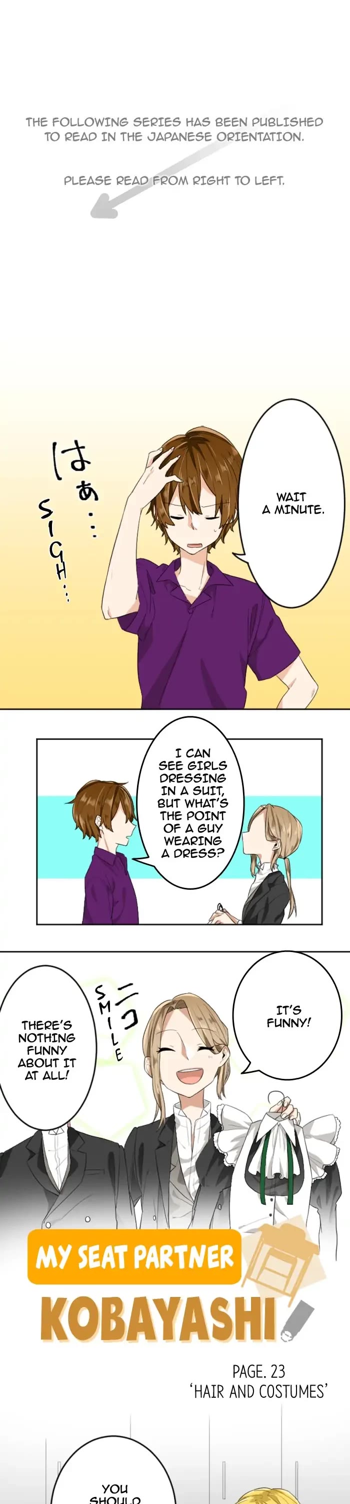 Tonari no Seki no Kobayashi-san chapter 23 page 1