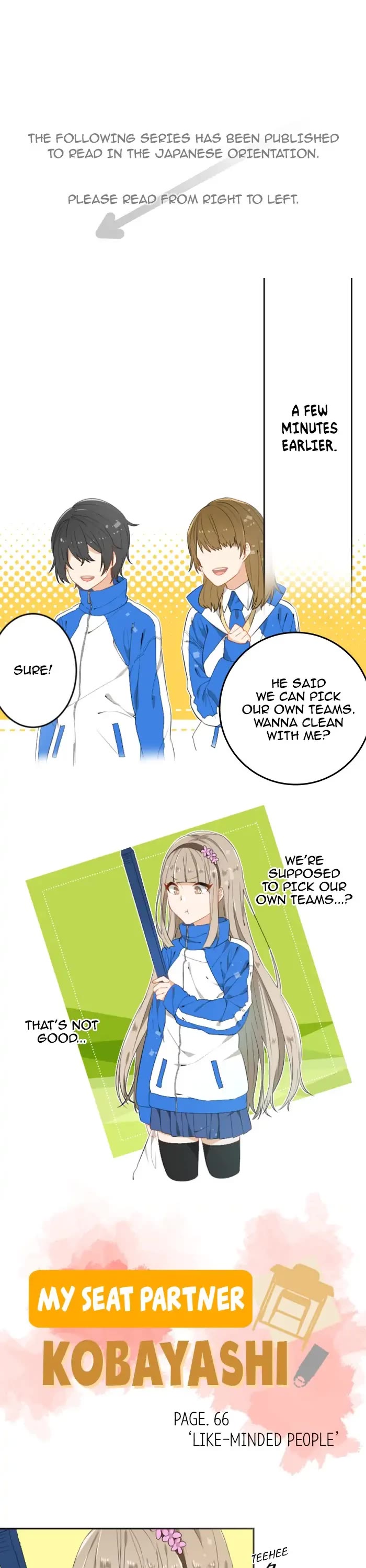 Tonari no Seki no Kobayashi-san chapter 66 page 1