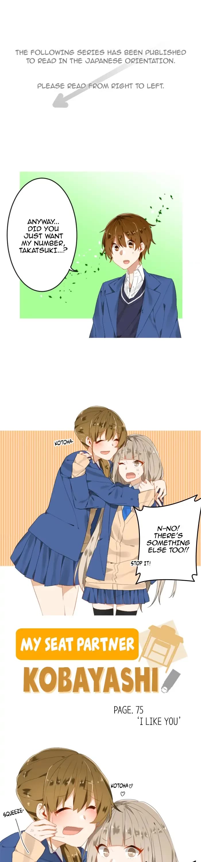 Tonari no Seki no Kobayashi-san chapter 75 page 1