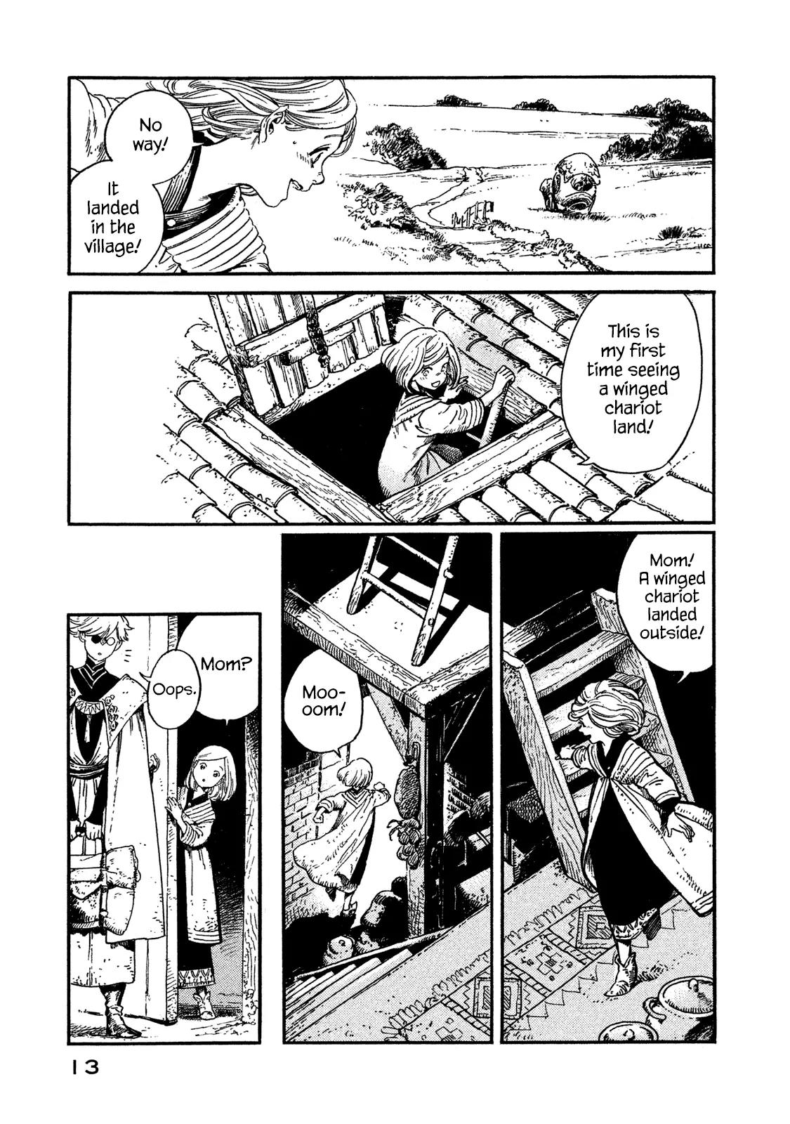 Tongari Booshi no Atorie chapter 1 page 13