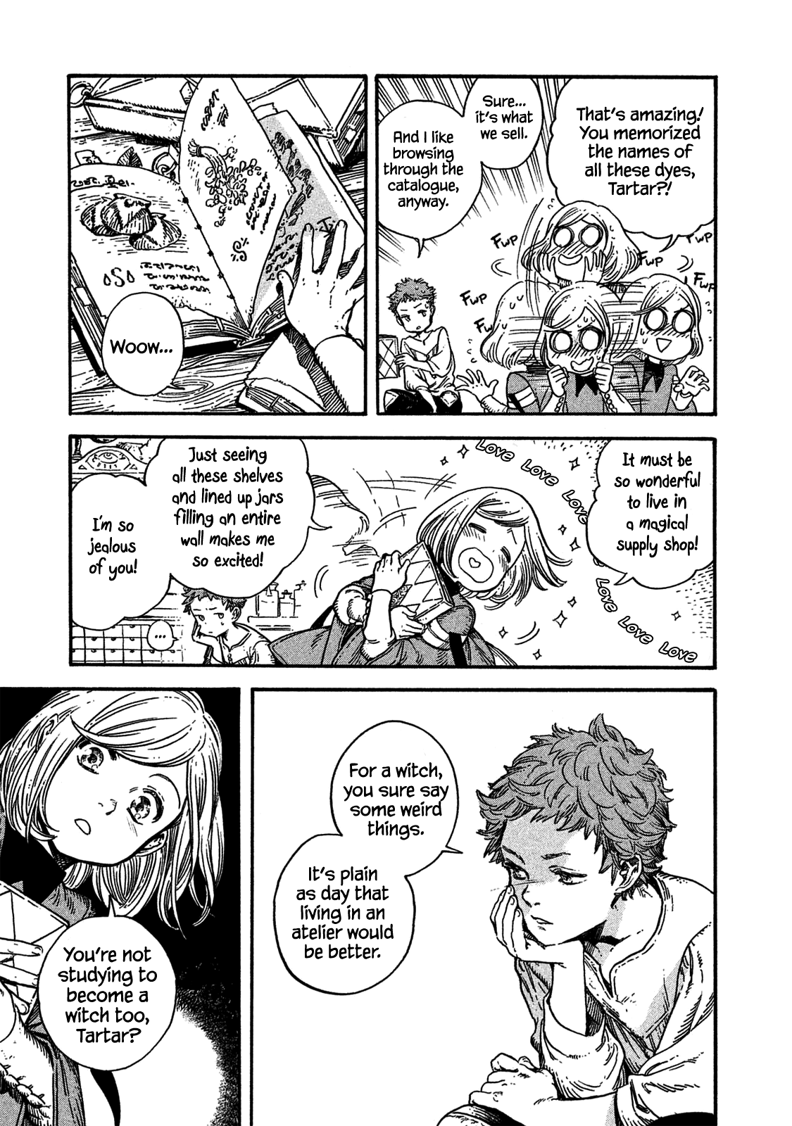 Tongari Booshi no Atorie chapter 13 page 13