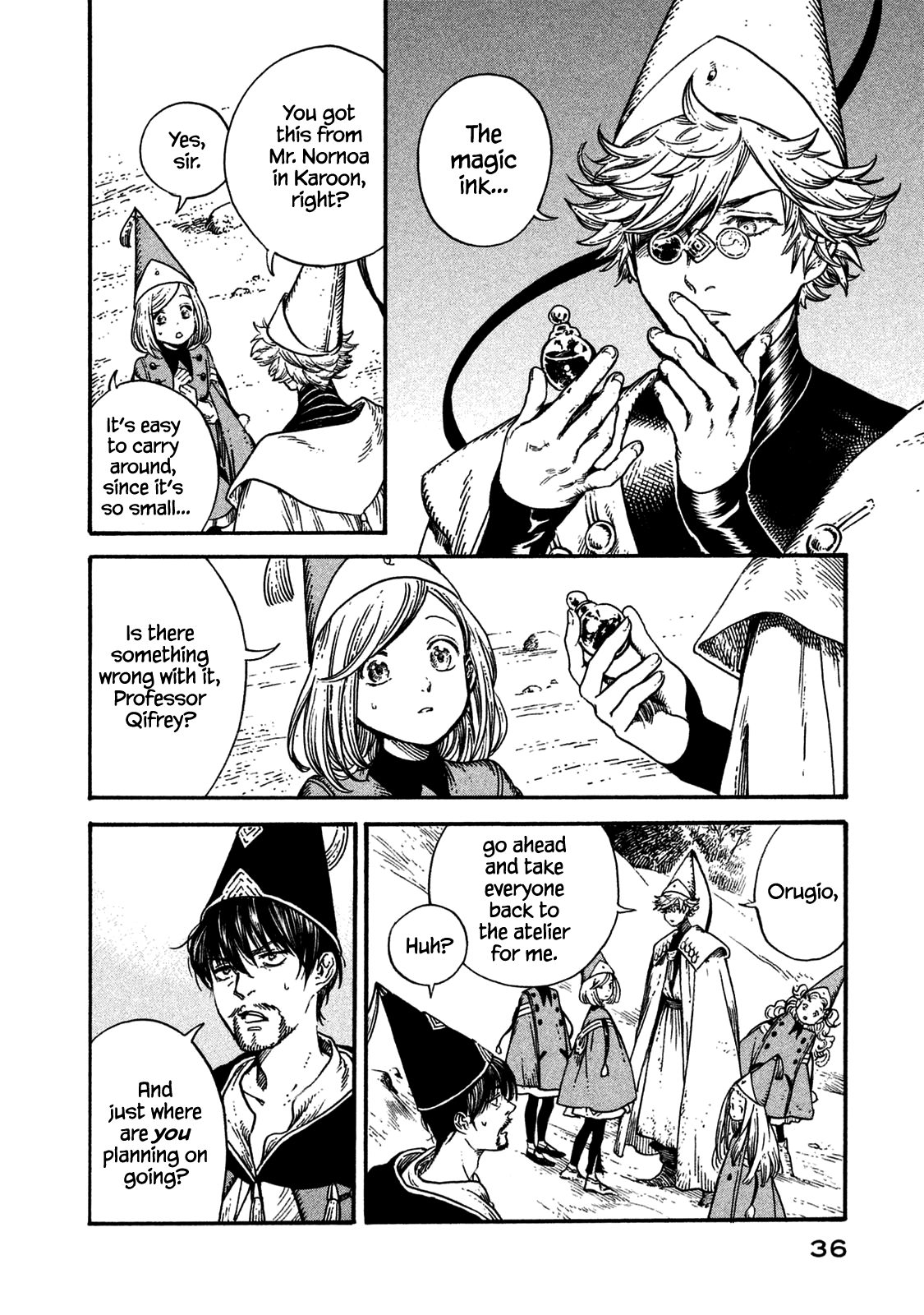 Tongari Booshi no Atorie chapter 13 page 2