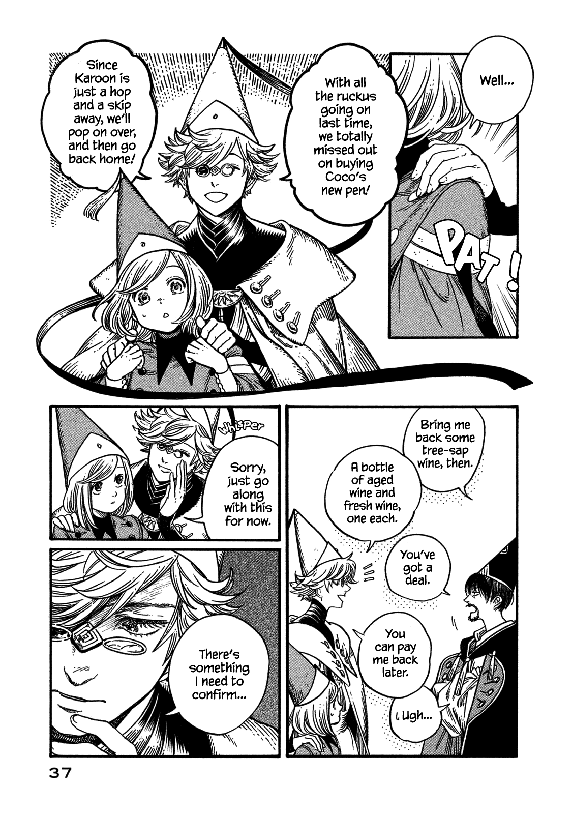 Tongari Booshi no Atorie chapter 13 page 3