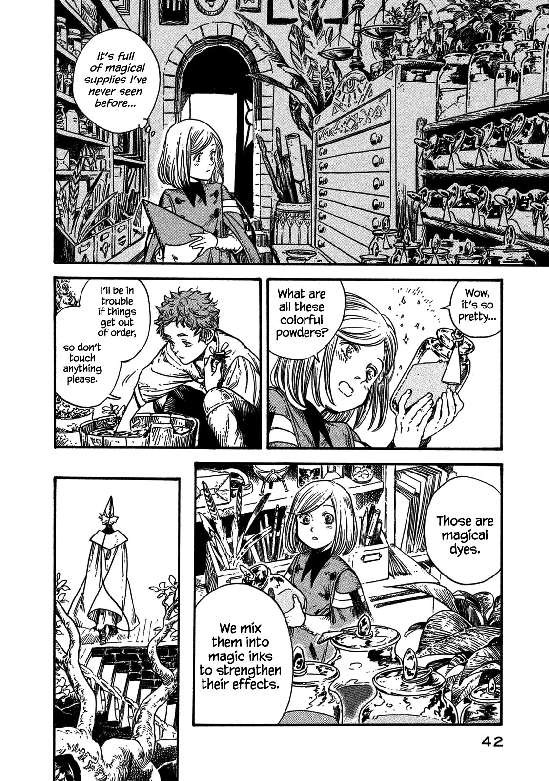 Tongari Booshi no Atorie chapter 13 page 8